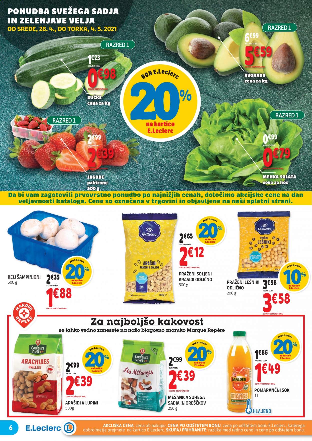 E.Leclerc katalog - 28.4.2021 - 8.5.2021. Stran 6