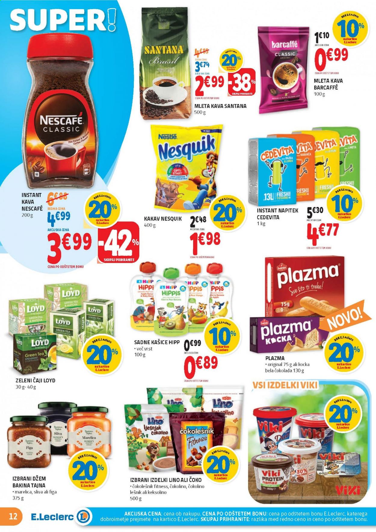 E.Leclerc katalog - 28.4.2021 - 8.5.2021. Stran 12
