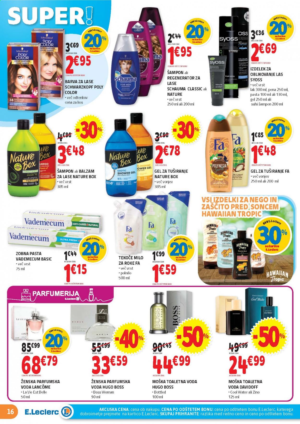 E.Leclerc katalog - 28.4.2021 - 8.5.2021. Stran 16