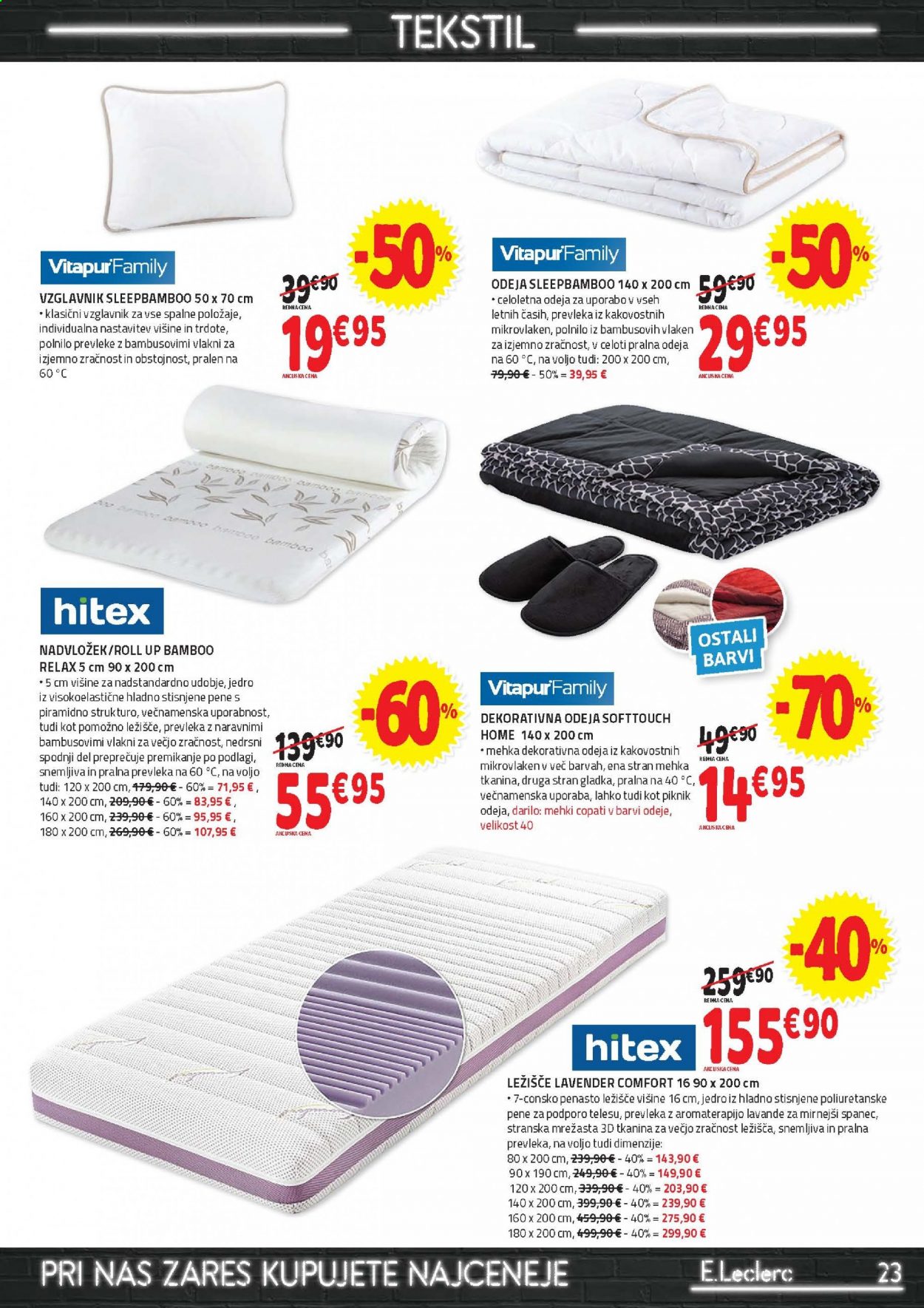 E.Leclerc katalog - 28.4.2021 - 8.5.2021. Stran 23
