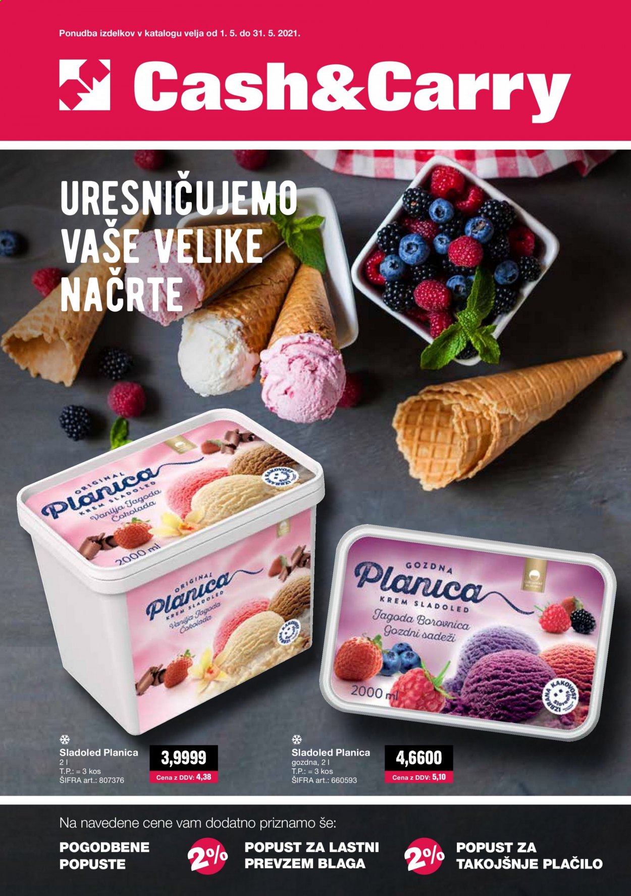 Mercator Cash & Carry katalog - 1.5.2021 - 31.5.2021. Stran 1