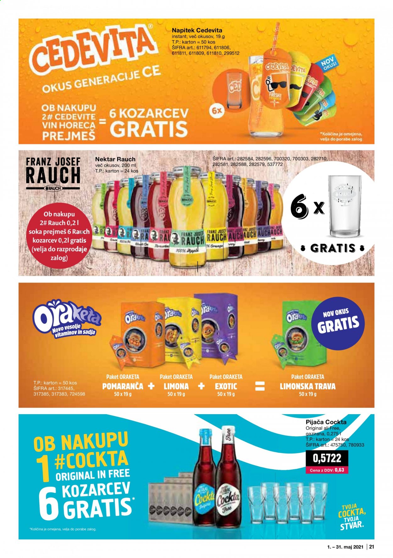 Mercator Cash & Carry katalog - 1.5.2021 - 31.5.2021. Stran 21