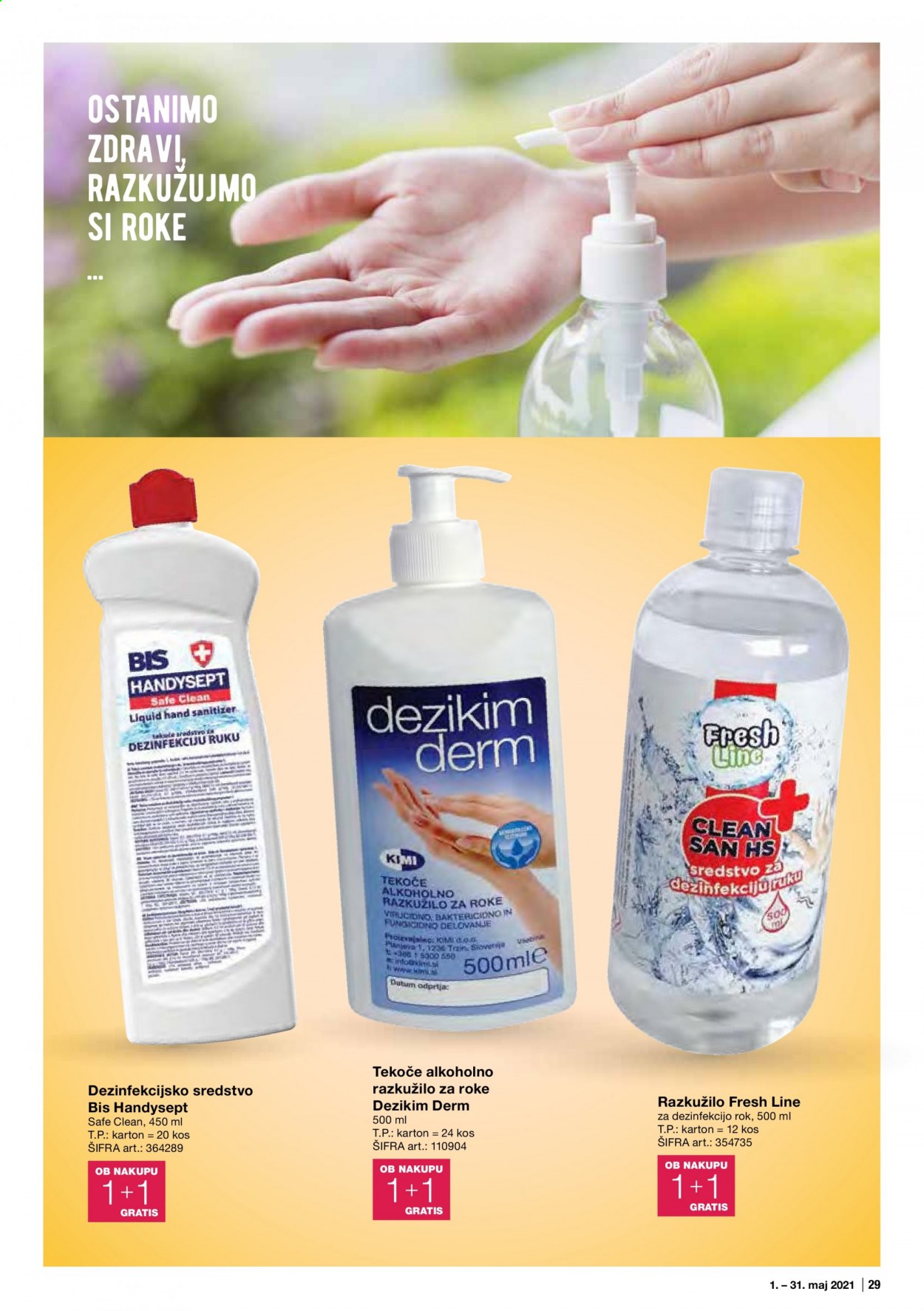 Mercator Cash & Carry katalog - 1.5.2021 - 31.5.2021. Stran 29
