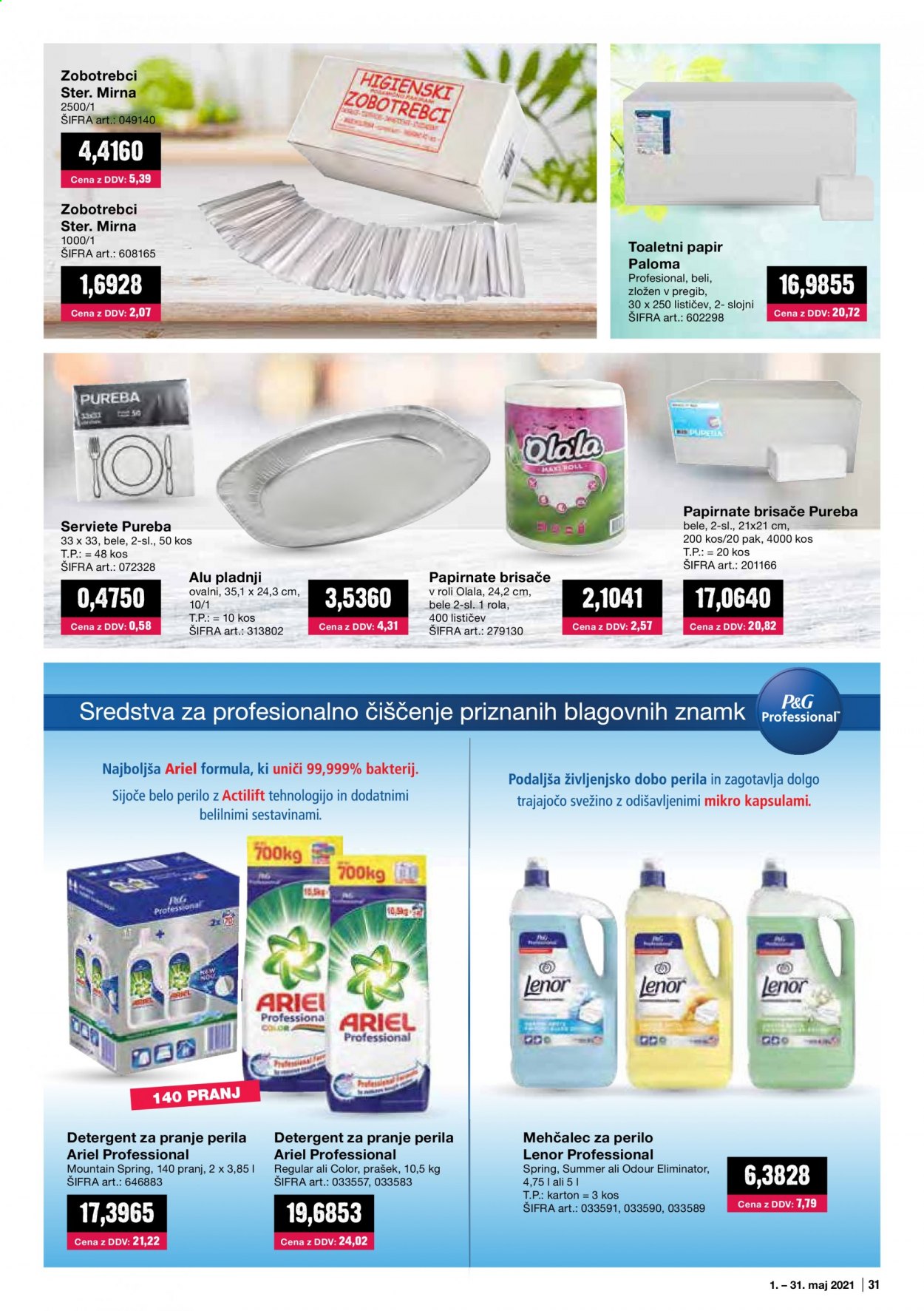 Mercator Cash & Carry katalog - 1.5.2021 - 31.5.2021. Stran 31