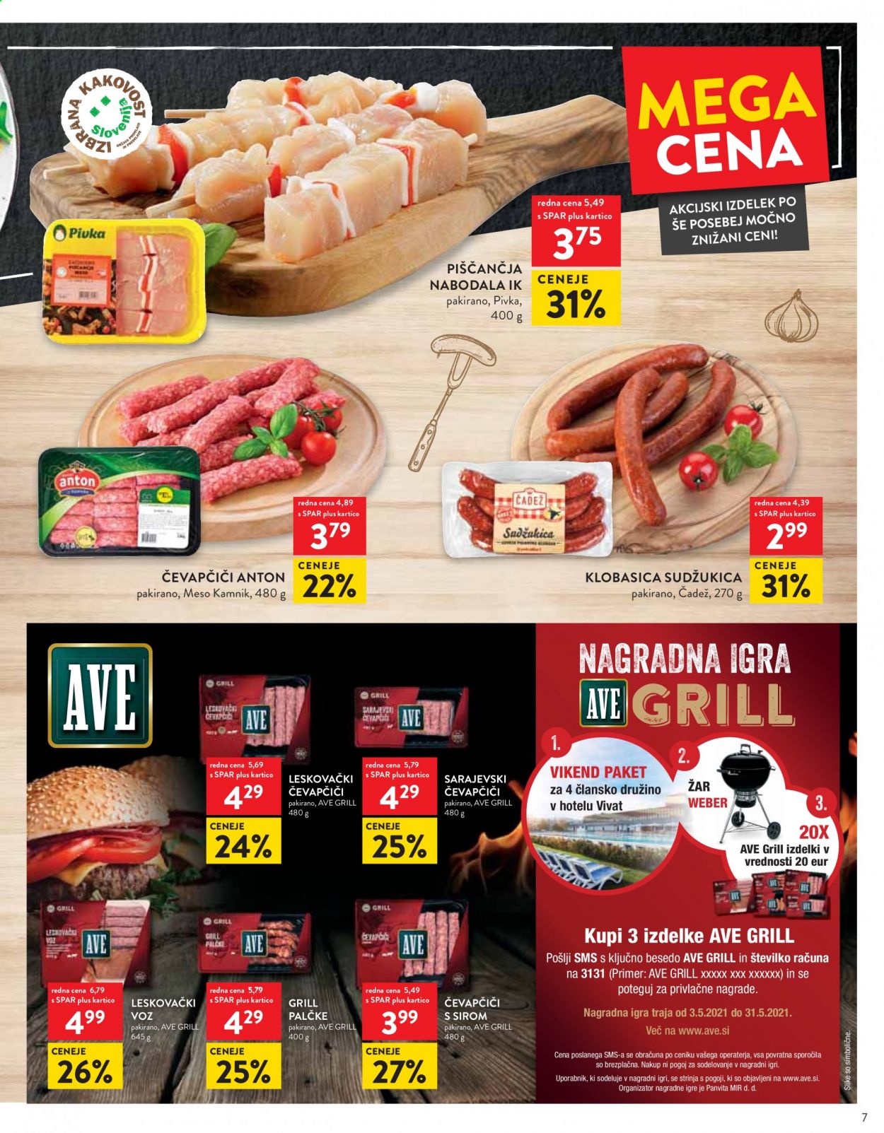SPAR katalog - 5.5.2021 - 18.5.2021. Stran 7