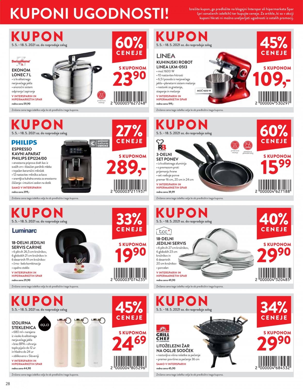 SPAR katalog - 5.5.2021 - 18.5.2021. Stran 28