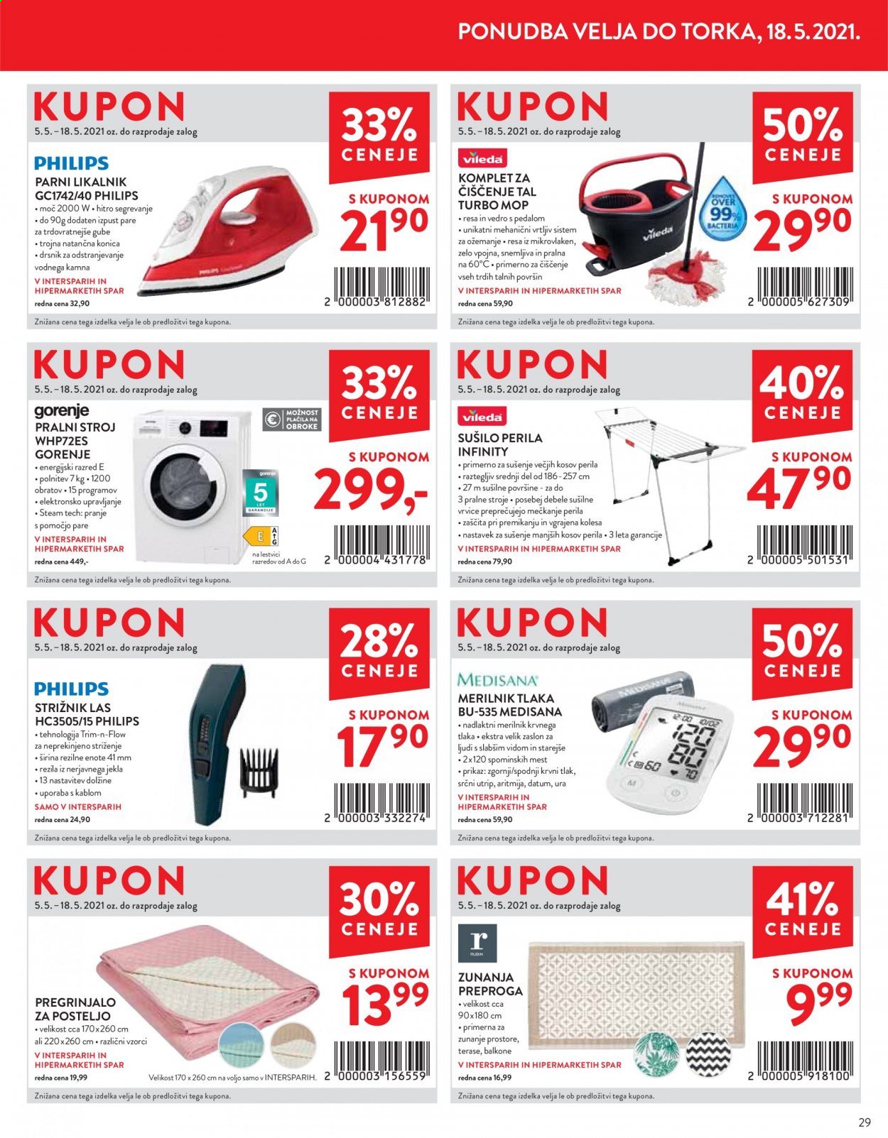 SPAR katalog - 5.5.2021 - 18.5.2021. Stran 29