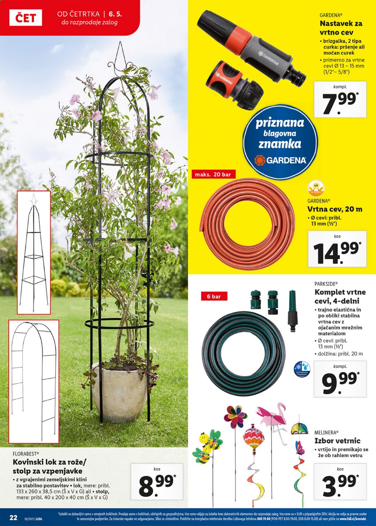 Lidl katalog - 6.5.2021 - 16.5.2021. Stran 22
