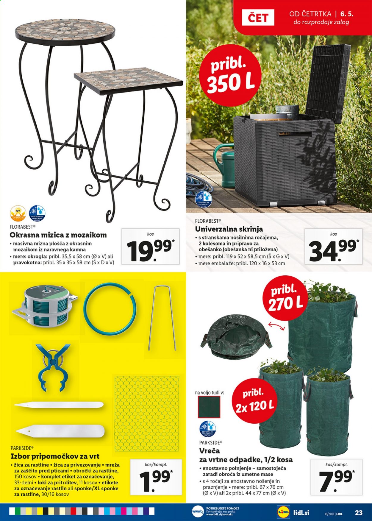 Lidl katalog - 6.5.2021 - 16.5.2021. Stran 23