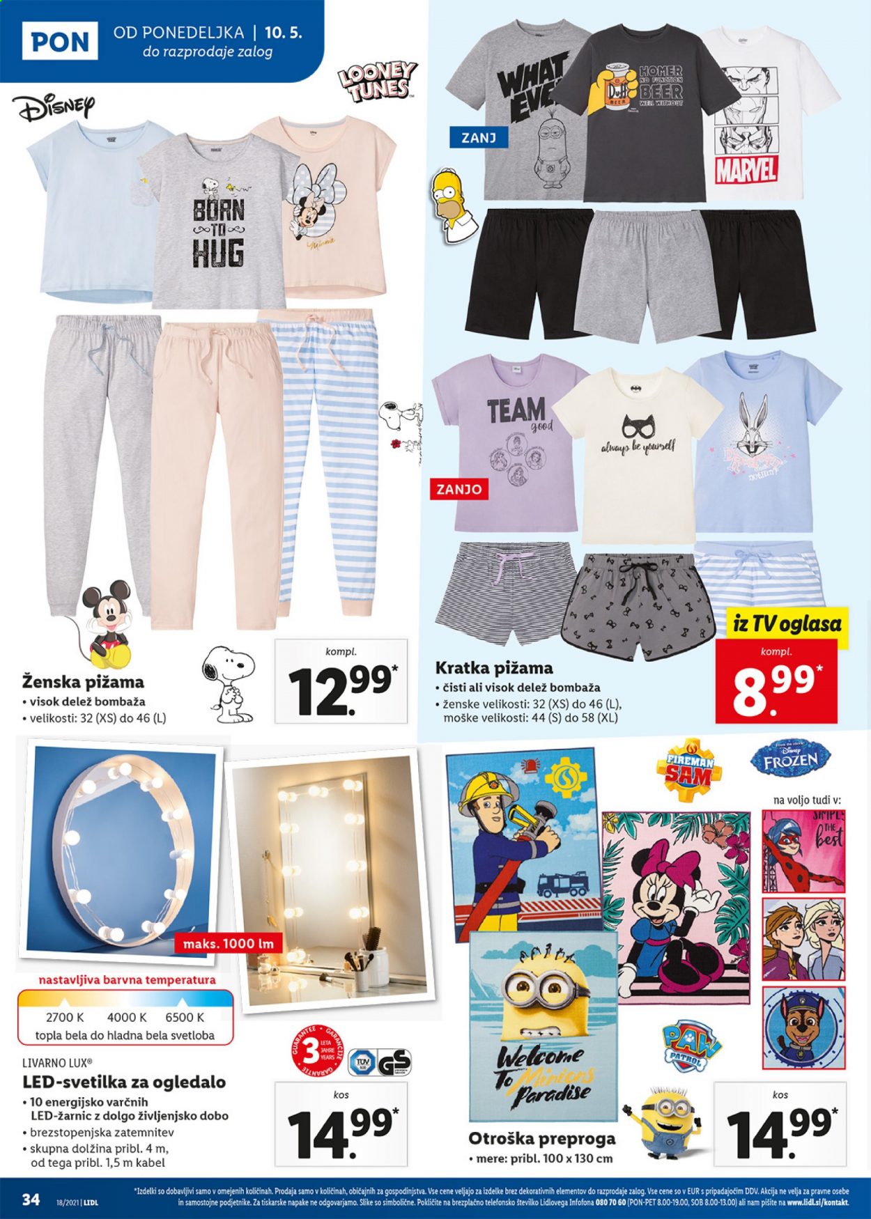 Lidl katalog - 6.5.2021 - 16.5.2021. Stran 34