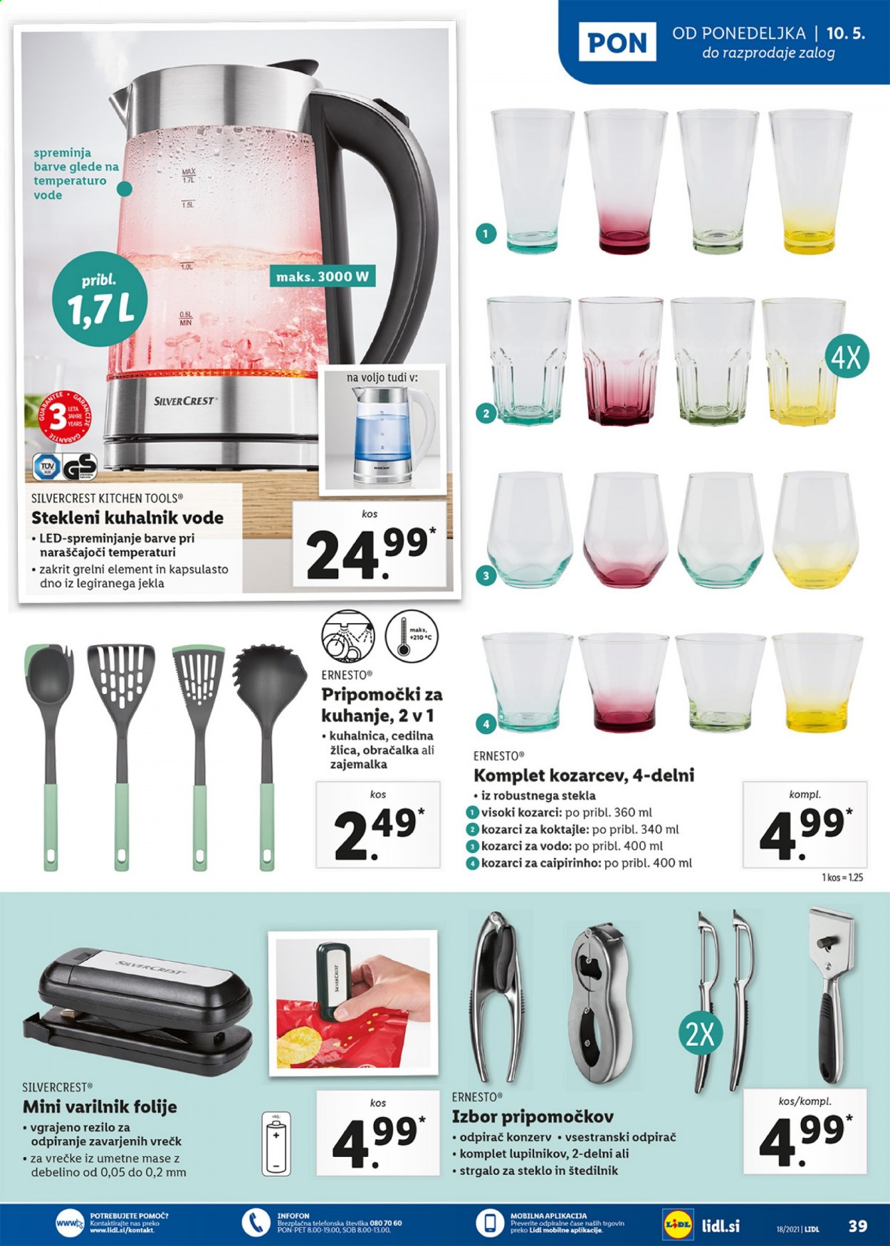 Lidl katalog - 6.5.2021 - 16.5.2021. Stran 39