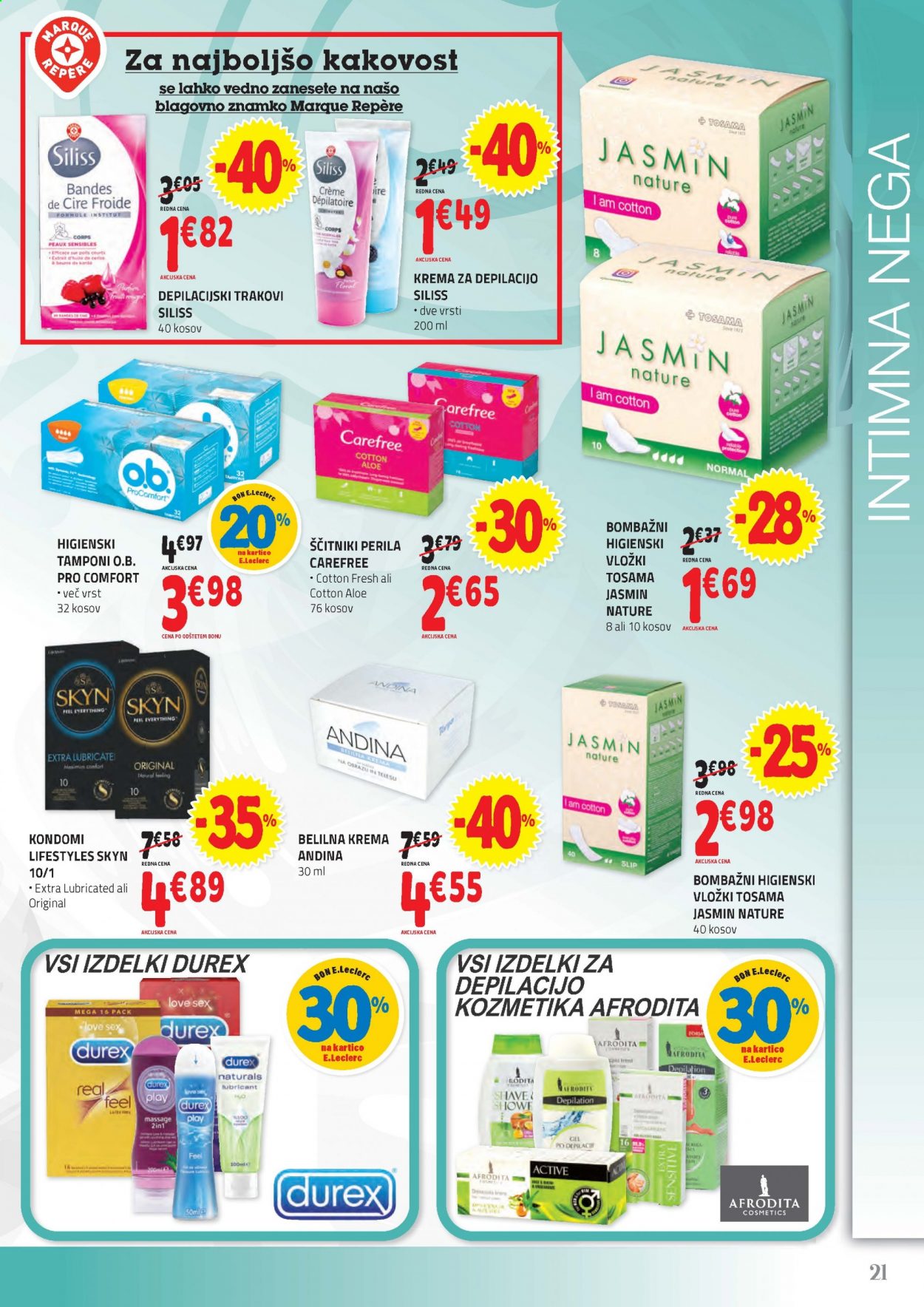 E.Leclerc katalog - 5.5.2021 - 15.5.2021. Stran 21