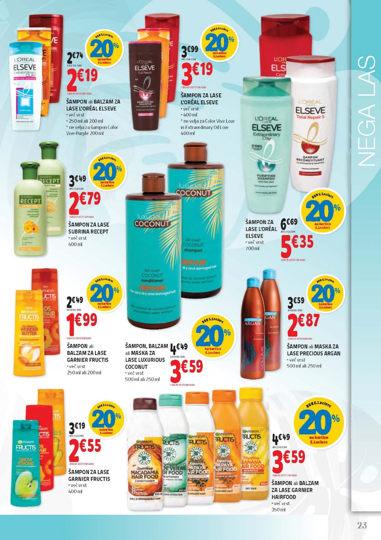 E.Leclerc katalog - 5.5.2021 - 15.5.2021. Stran 23
