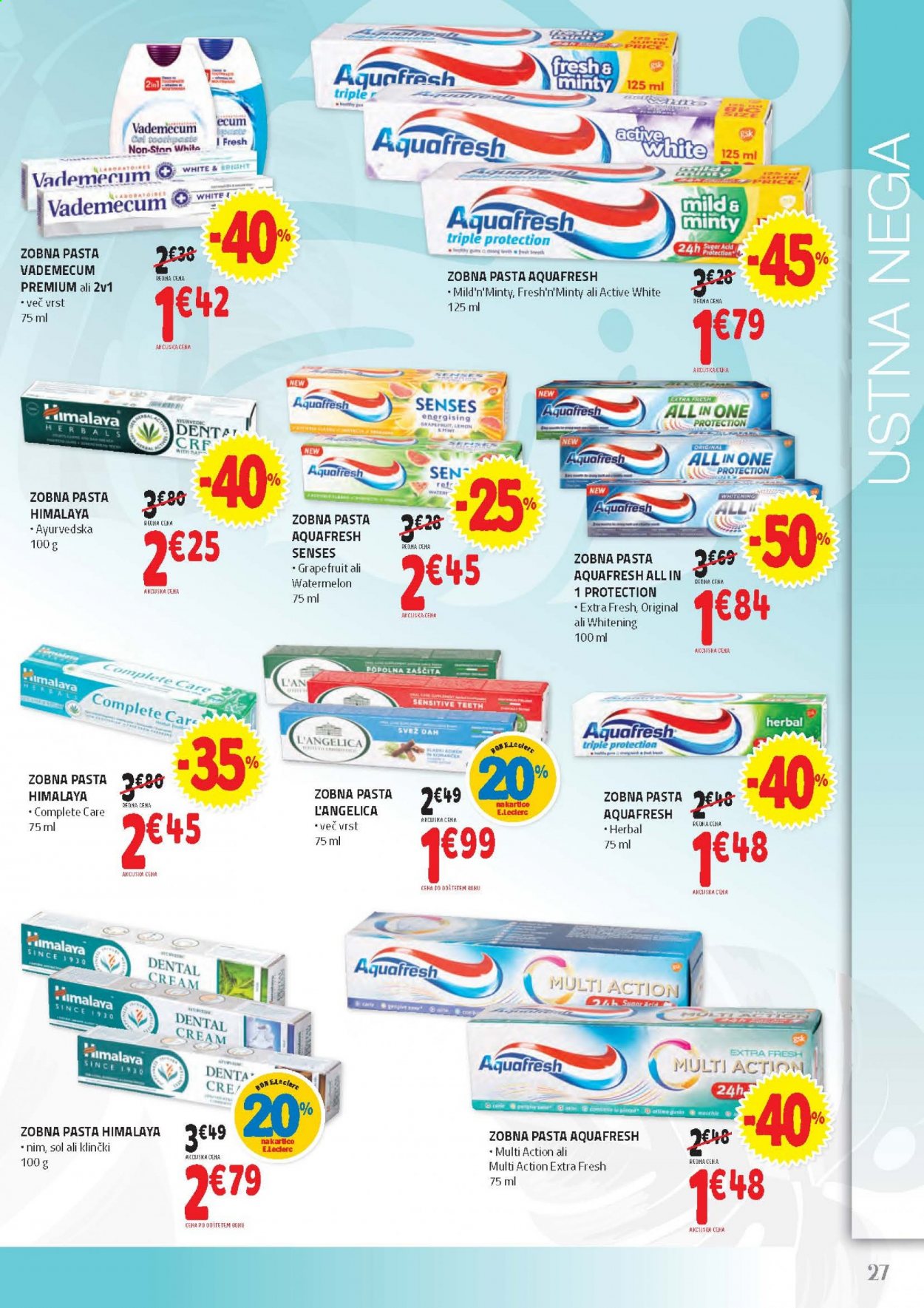 E.Leclerc katalog - 5.5.2021 - 15.5.2021. Stran 27