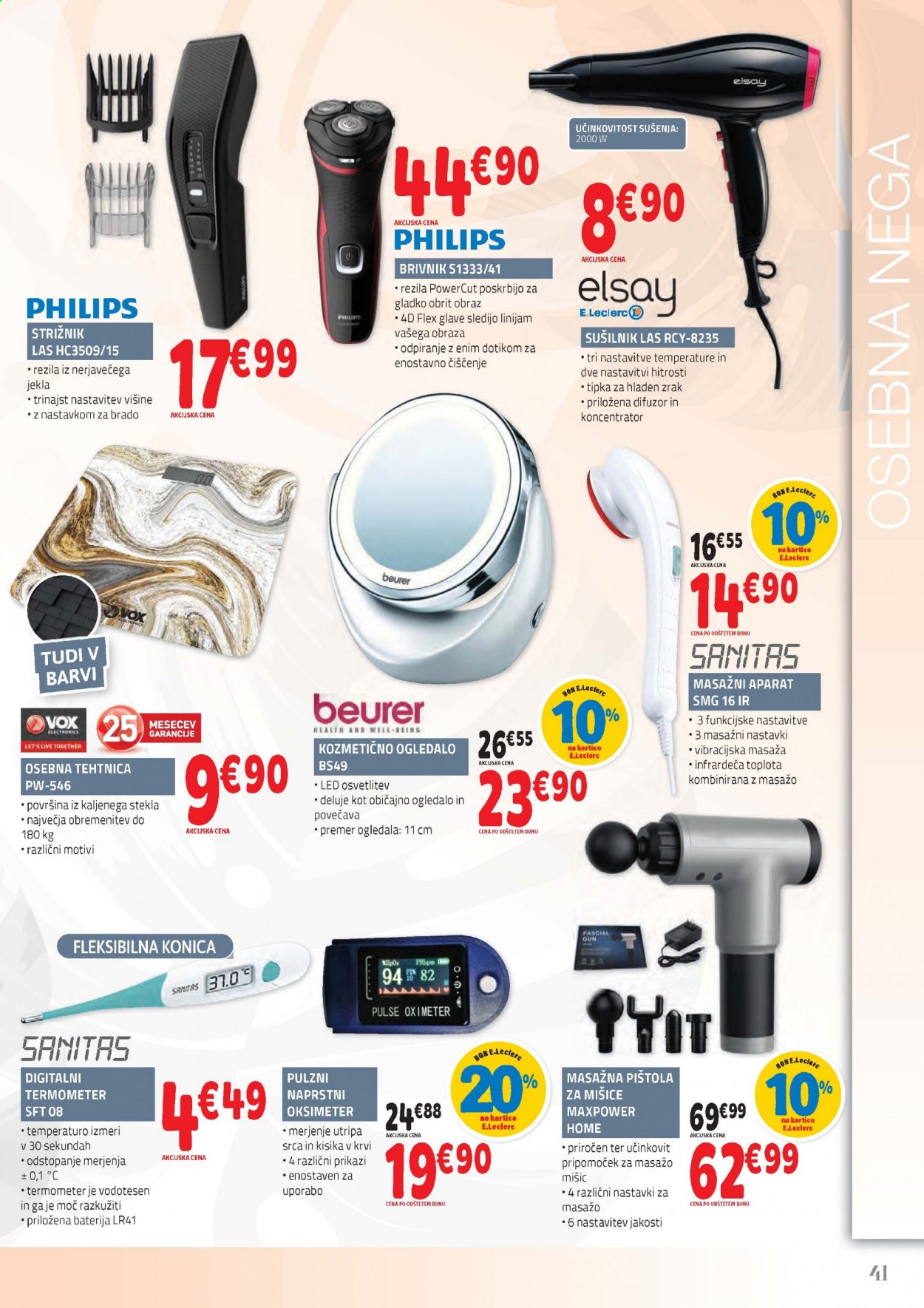 E.Leclerc katalog - 5.5.2021 - 15.5.2021. Stran 41