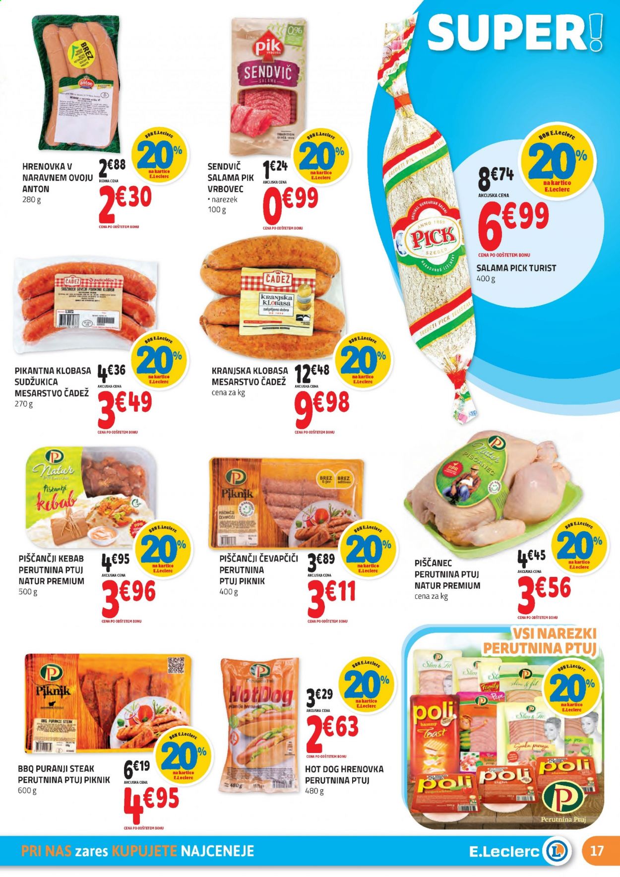 E.Leclerc katalog - 5.5.2021 - 15.5.2021. Stran 17