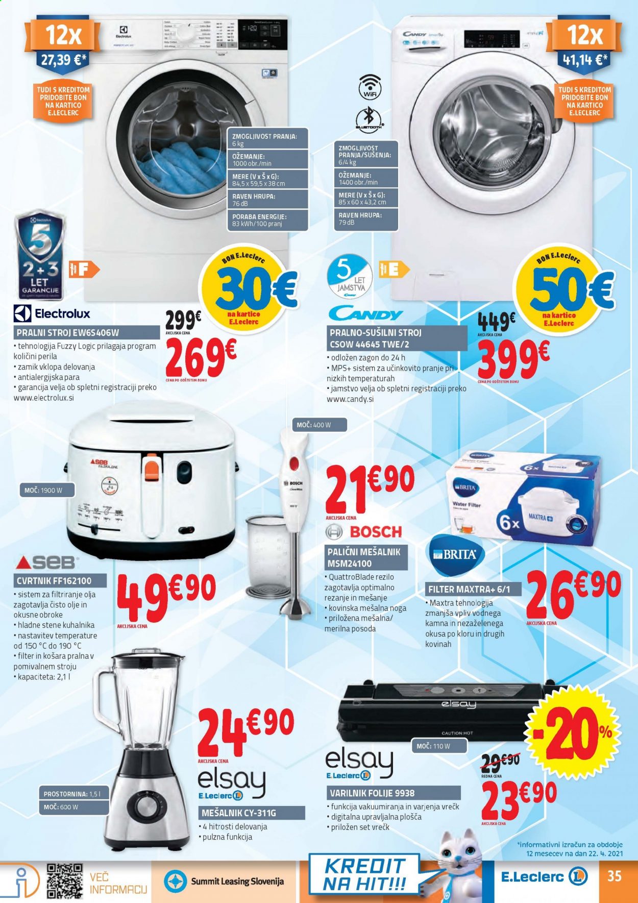 E.Leclerc katalog - 5.5.2021 - 15.5.2021. Stran 35