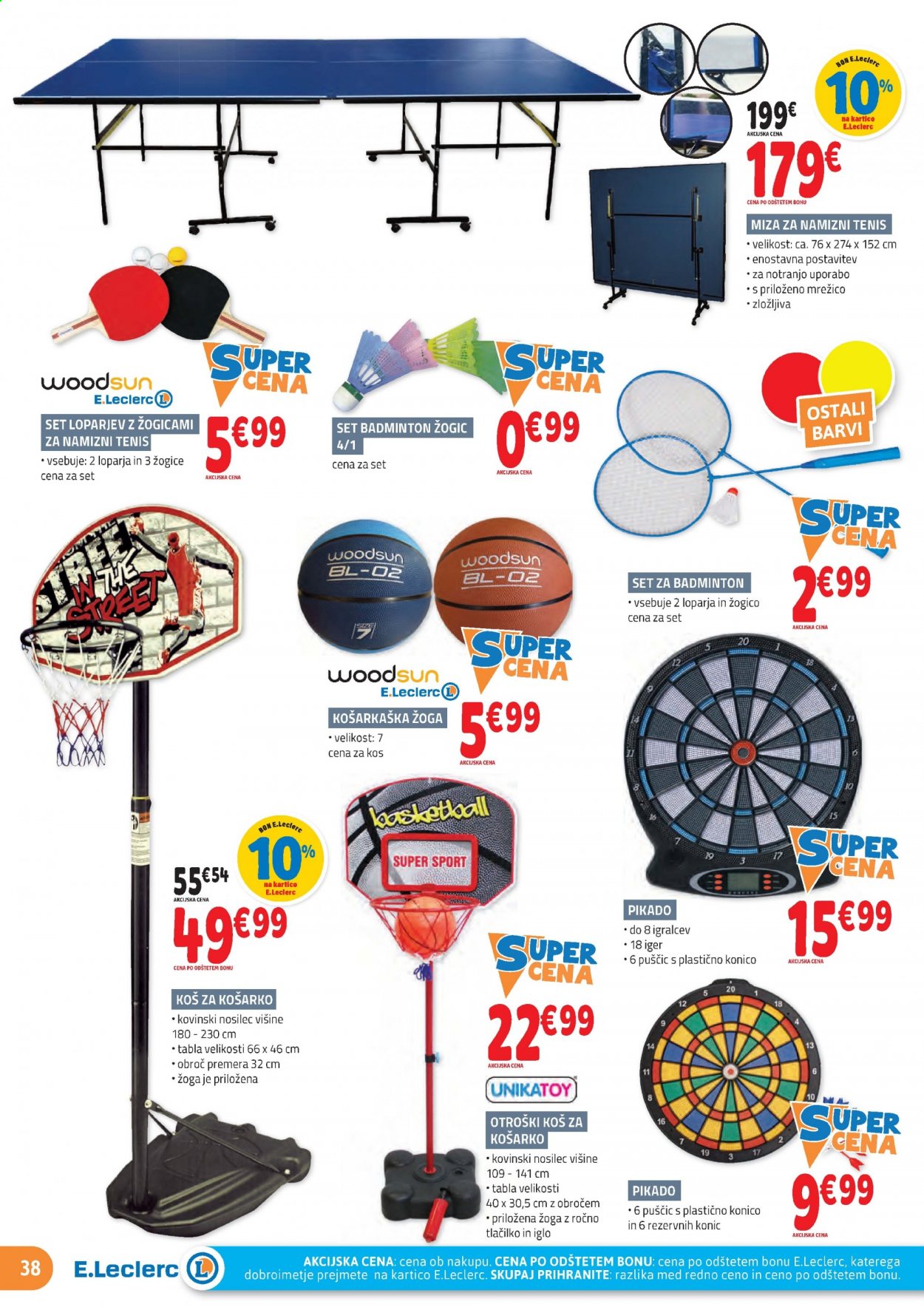 E.Leclerc katalog - 5.5.2021 - 15.5.2021. Stran 38