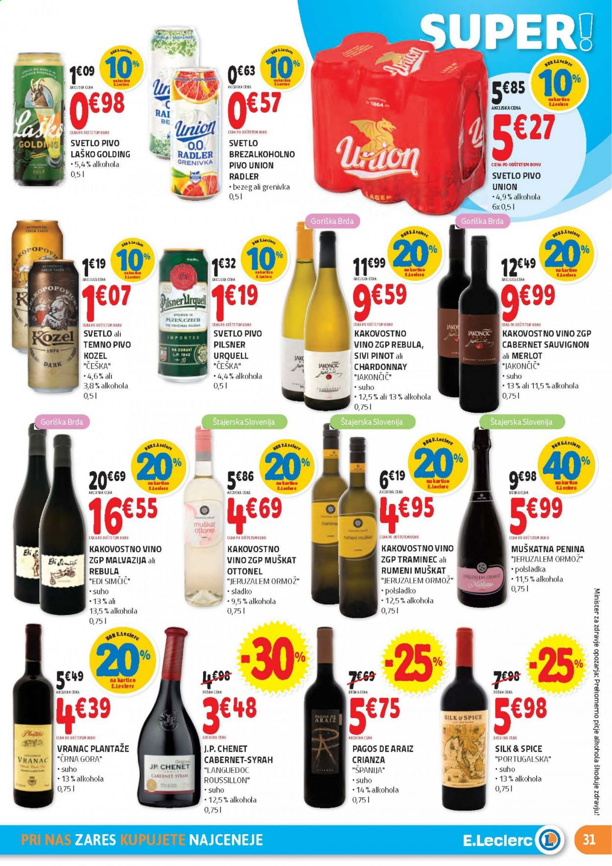 E.Leclerc katalog - 5.5.2021 - 15.5.2021. Stran 31