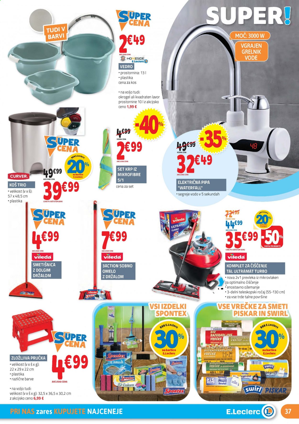 E.Leclerc katalog - 5.5.2021 - 15.5.2021. Stran 37