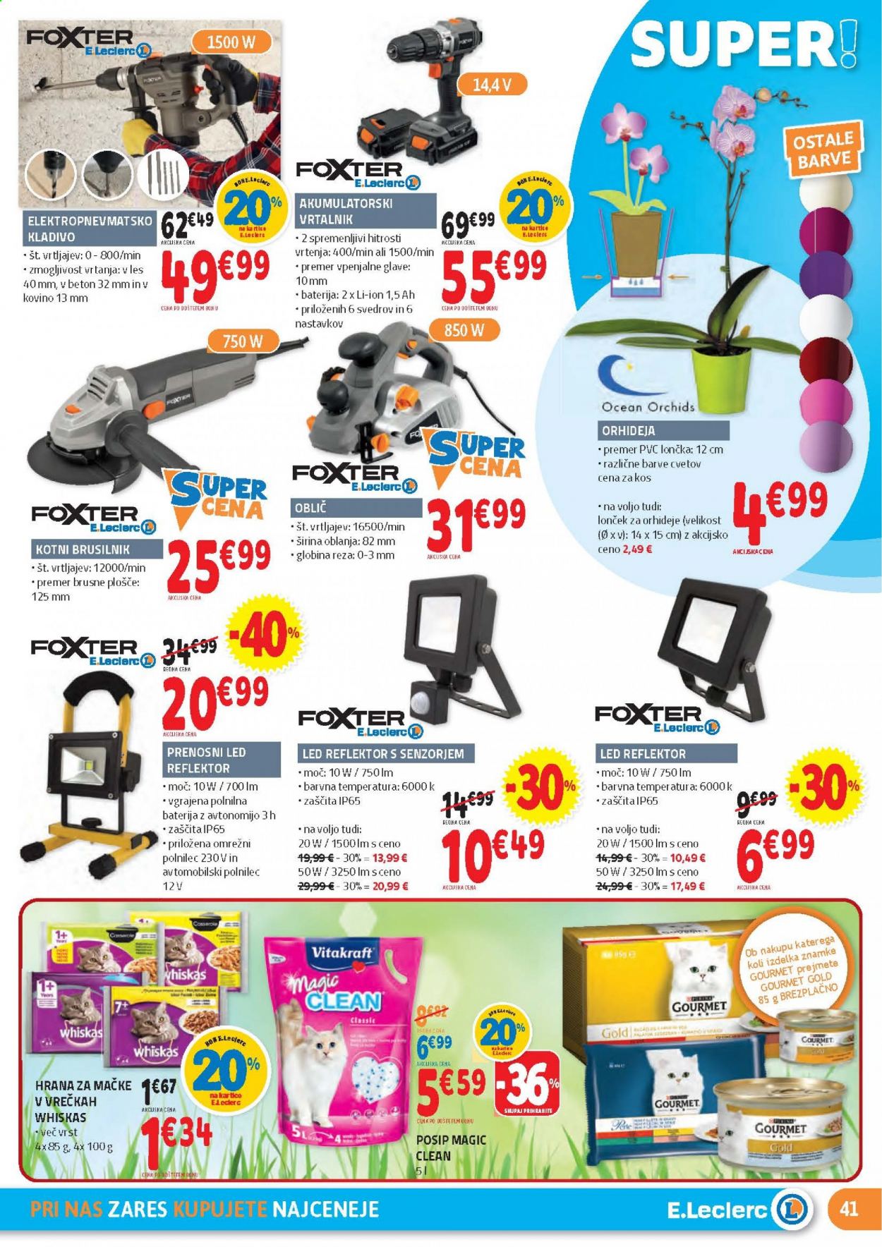 E.Leclerc katalog - 5.5.2021 - 15.5.2021. Stran 41