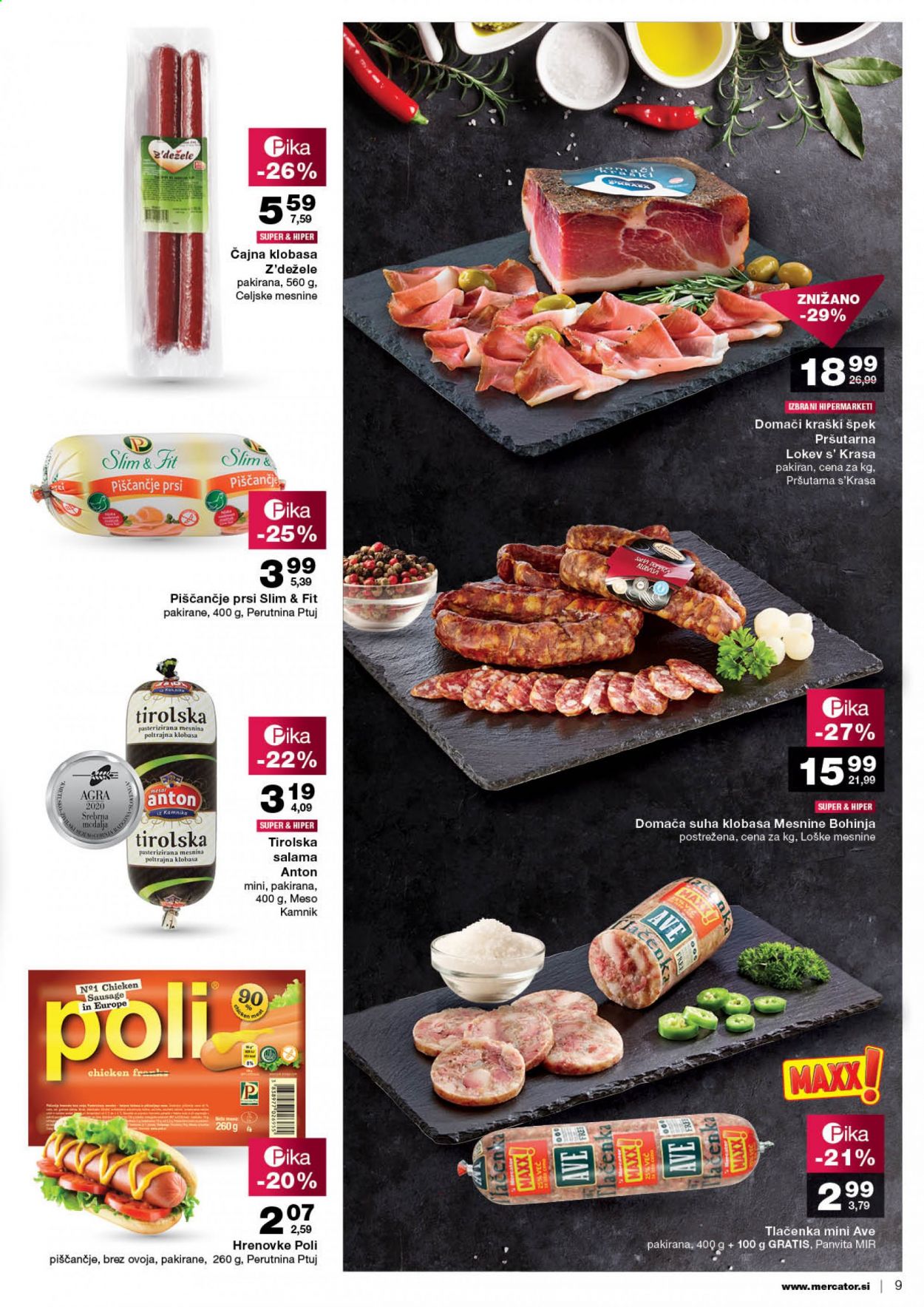 Mercator katalog - 6.5.2021 - 12.5.2021. Stran 9