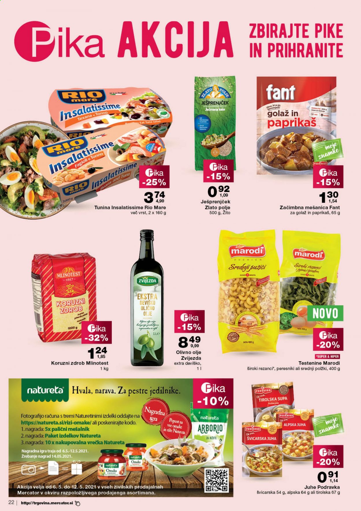 Mercator katalog - 6.5.2021 - 12.5.2021. Stran 22