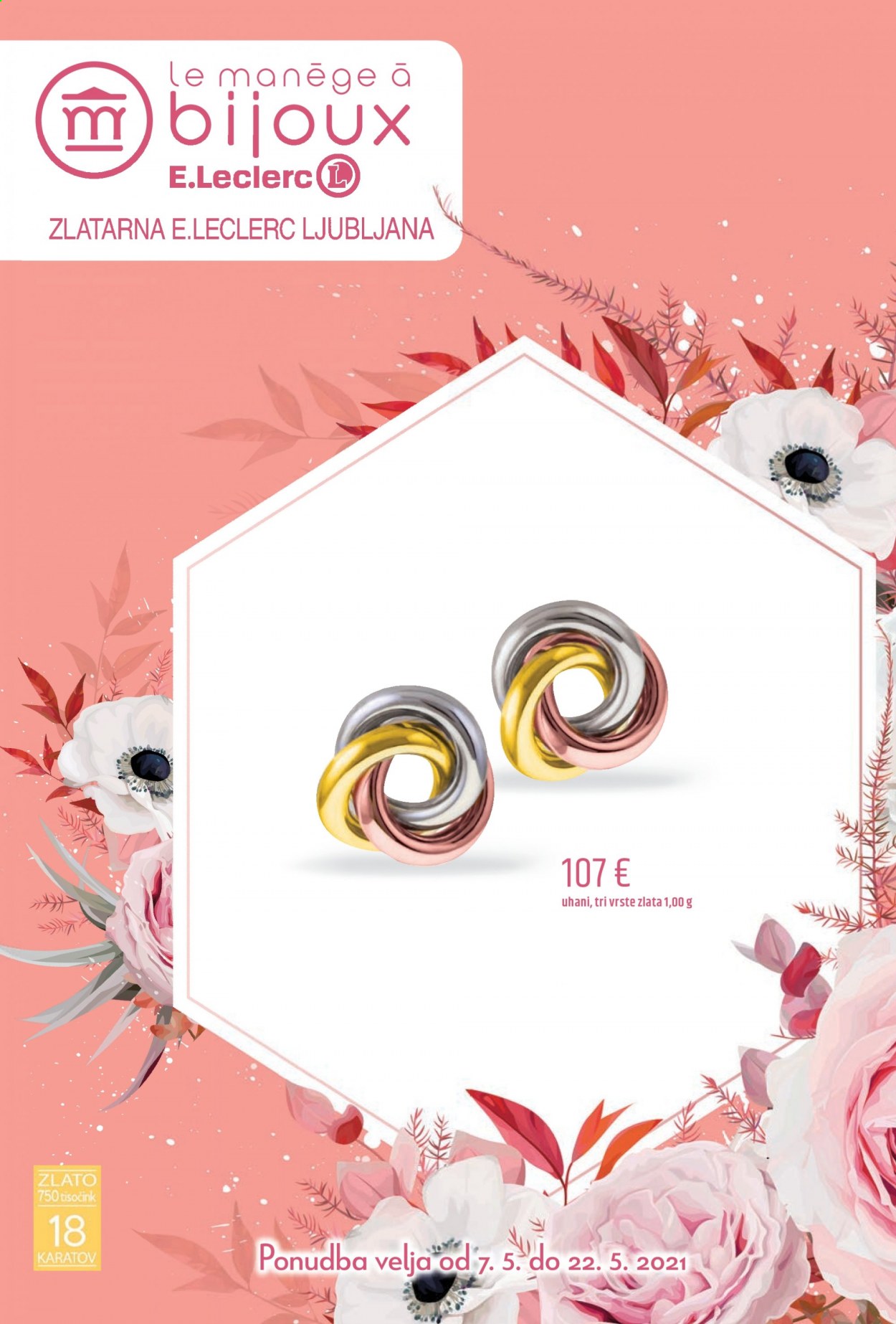 E.Leclerc katalog - 7.5.2021 - 22.5.2021. Stran 1