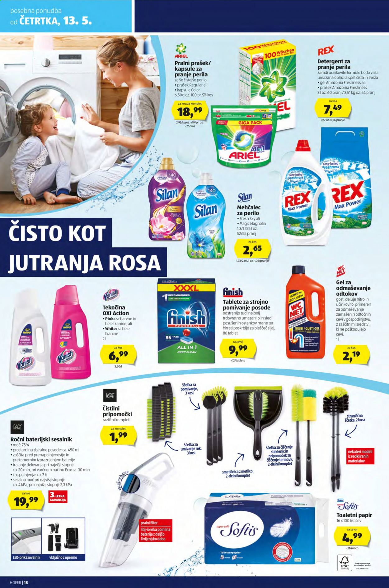 Hofer katalog - 7.5.2021 - 15.5.2021. Stran 18