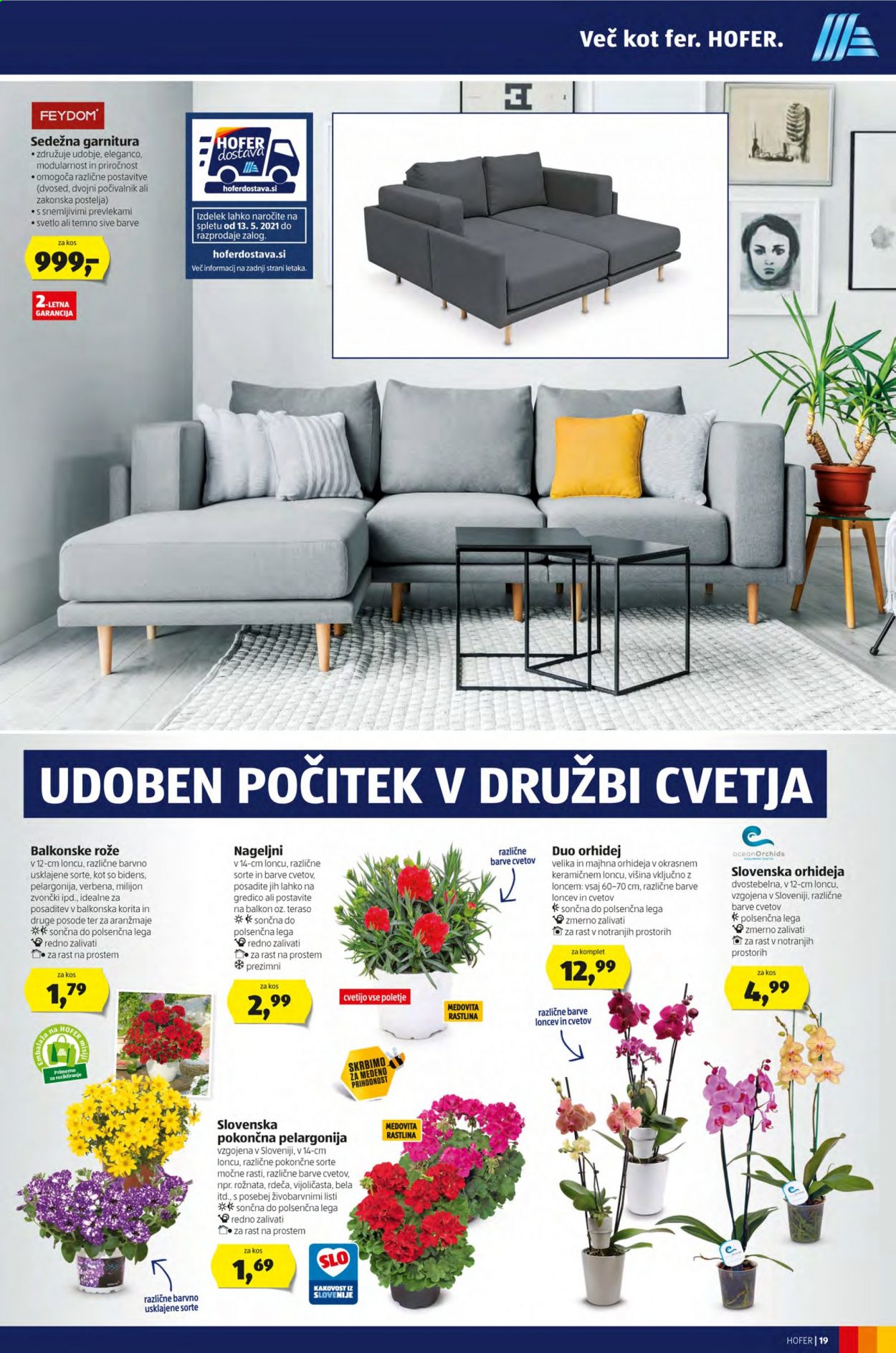 Hofer katalog - 7.5.2021 - 15.5.2021. Stran 19
