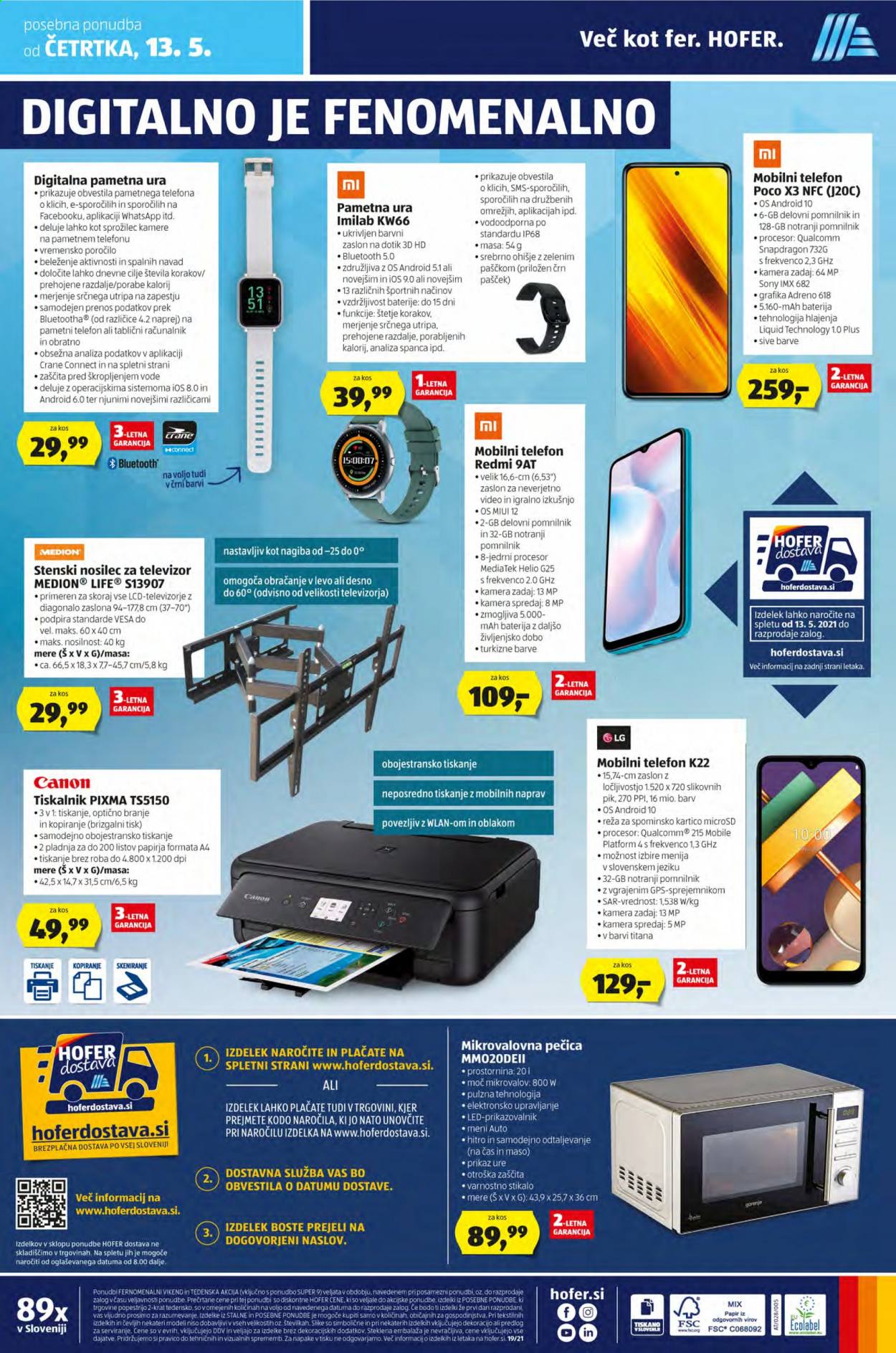 Hofer katalog - 7.5.2021 - 15.5.2021. Stran 20