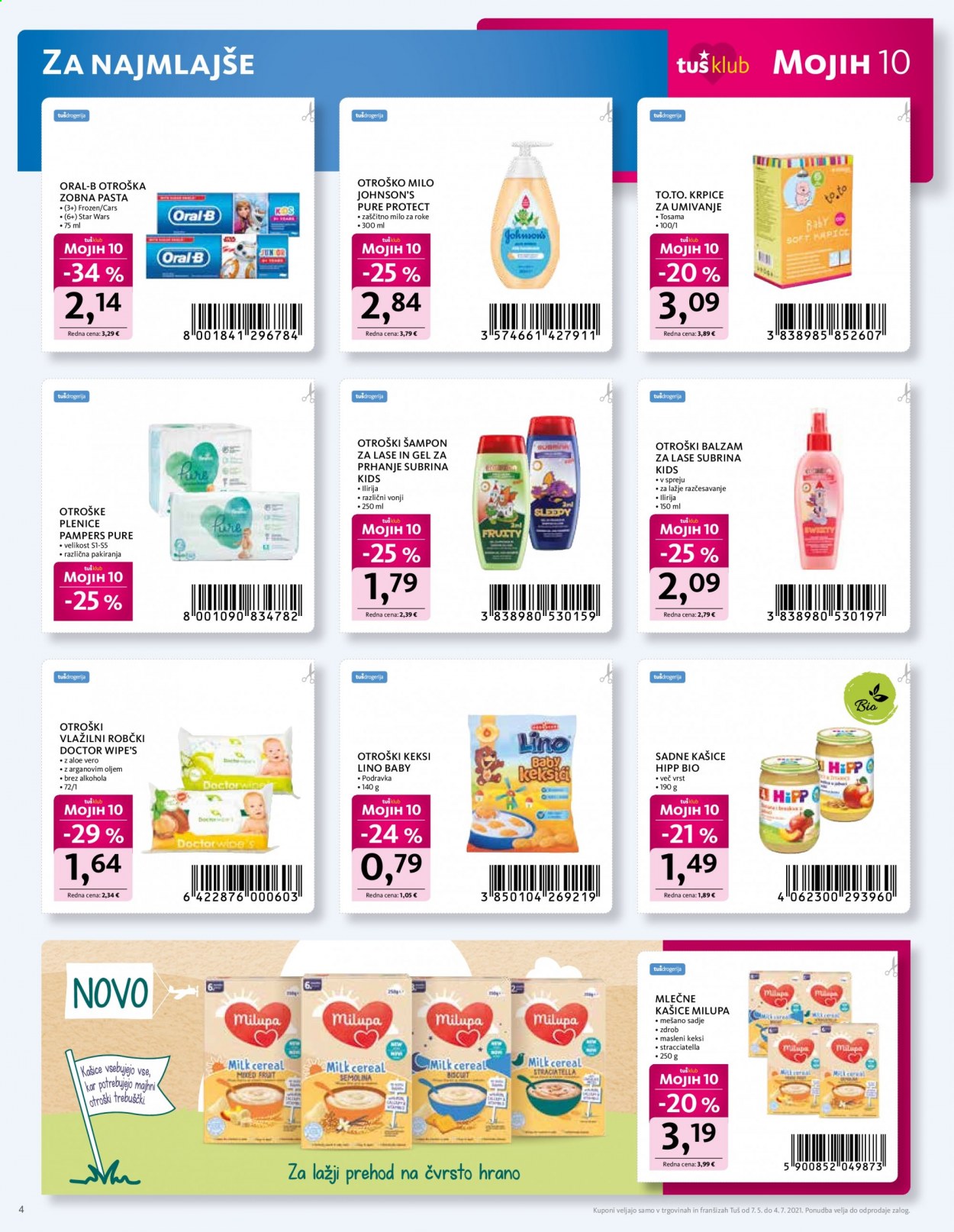 Tuš Drogeria katalog - 7.5.2021 - 4.7.2021. Stran 4