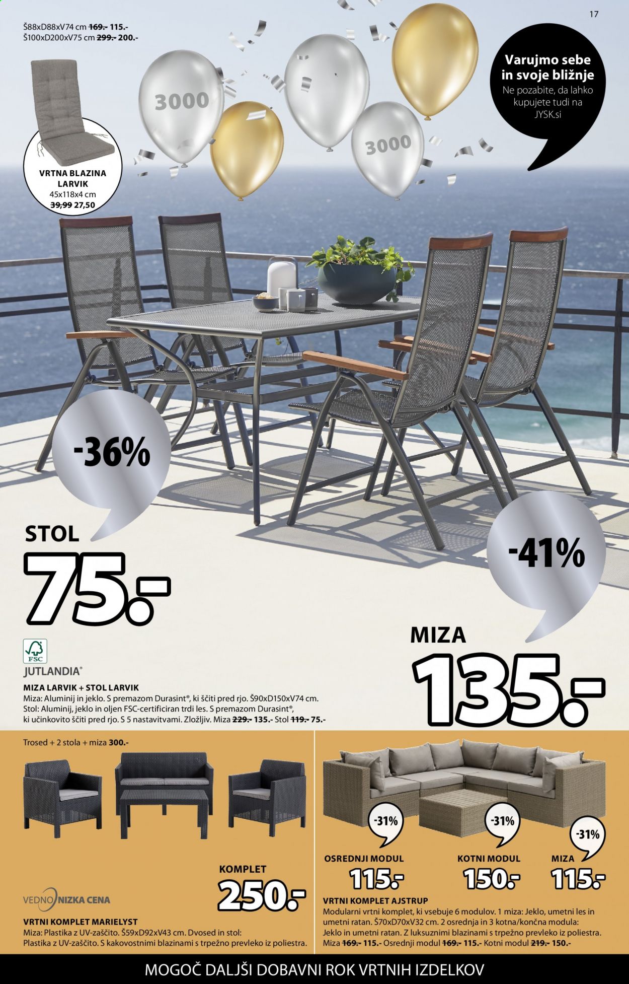 JYSK katalog - 6.5.2021 - 19.5.2021. Stran 17