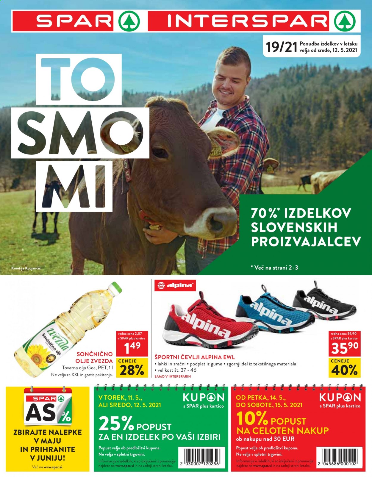SPAR katalog - 12.5.2021 - 25.5.2021. Stran 1