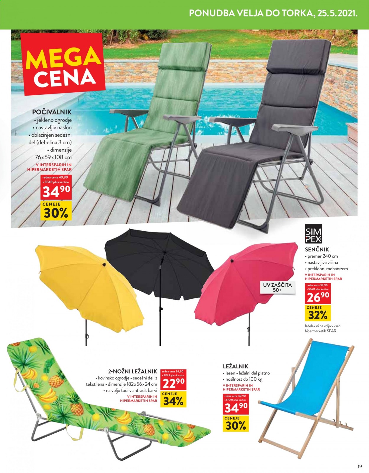 SPAR katalog - 12.5.2021 - 25.5.2021. Stran 19