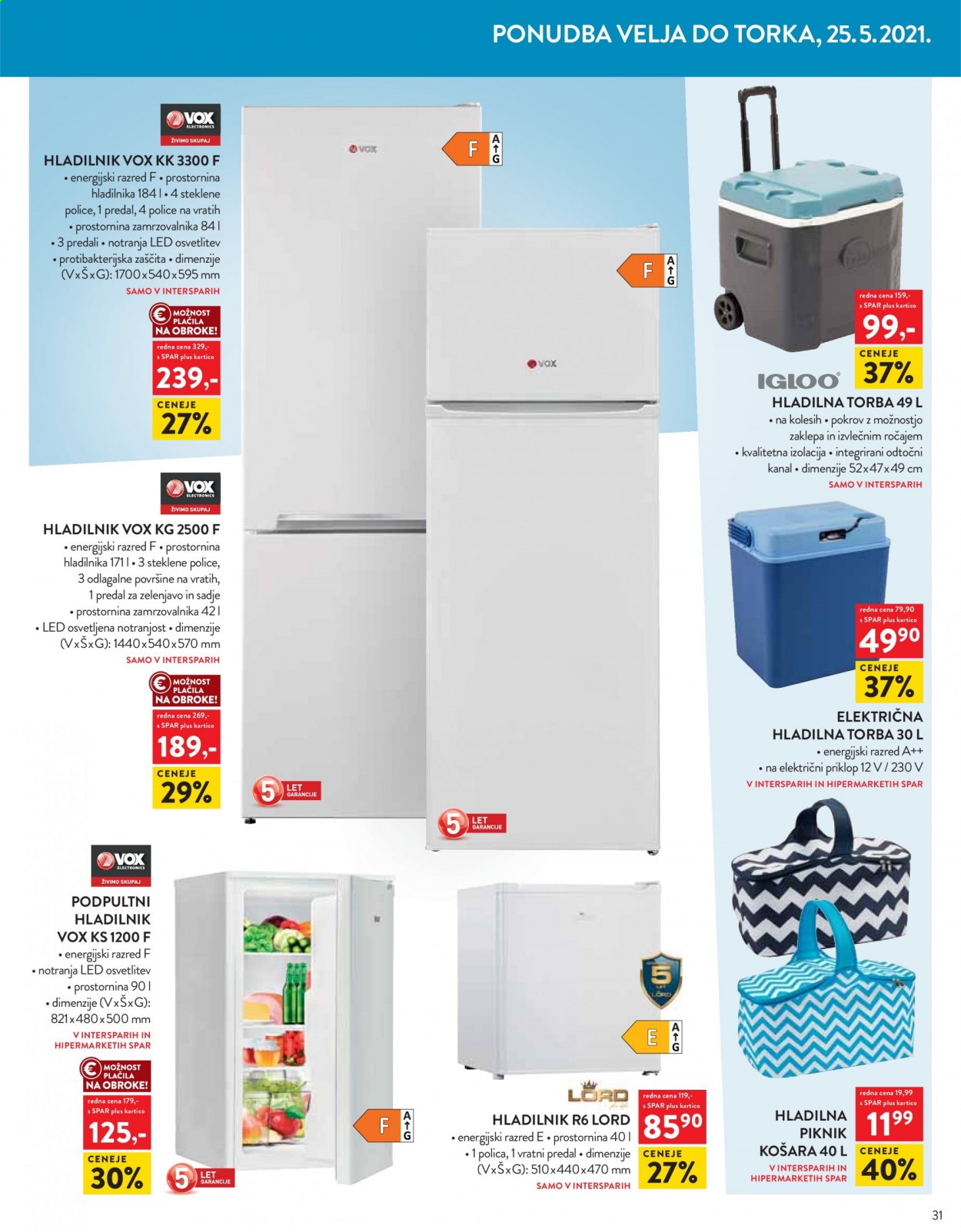 SPAR katalog - 12.5.2021 - 25.5.2021. Stran 31