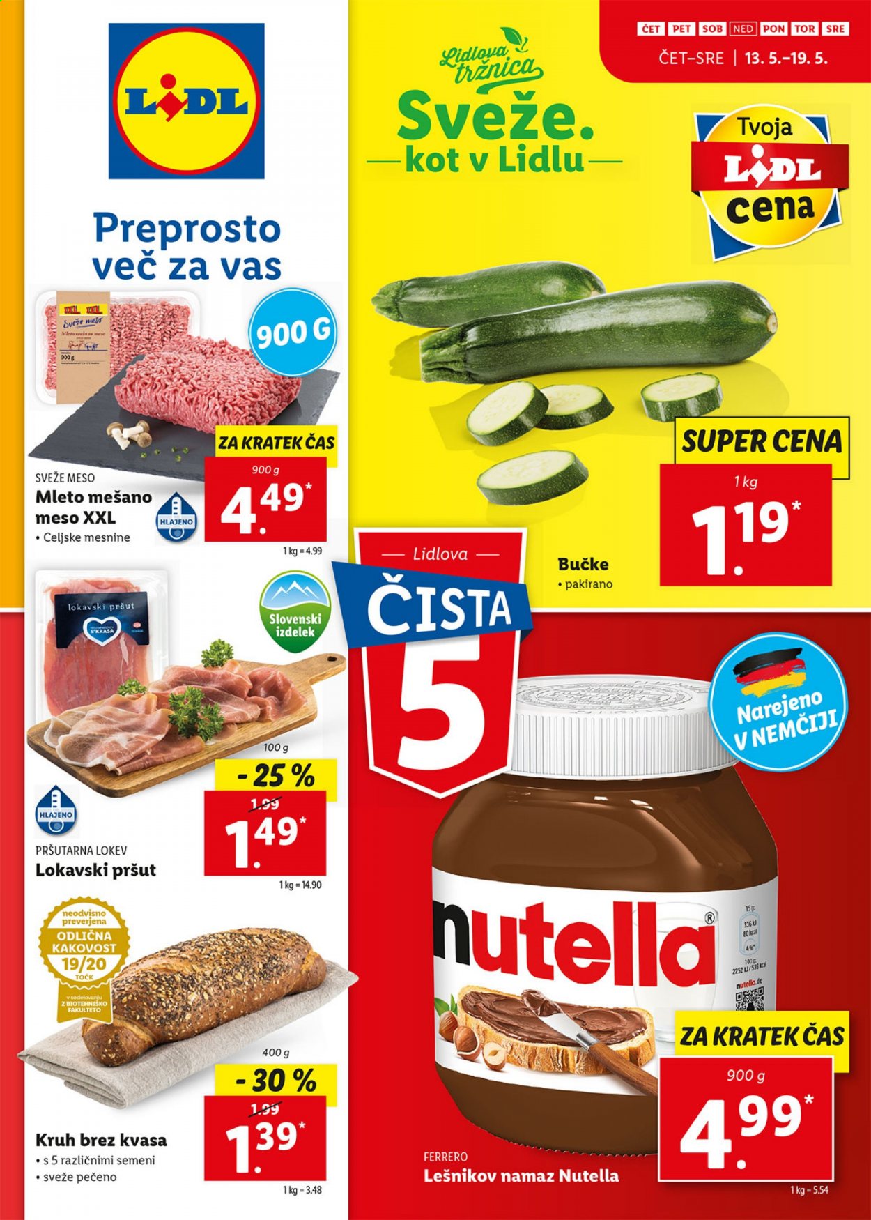 Lidl katalog - 13.5.2021 - 23.5.2021. Stran 1