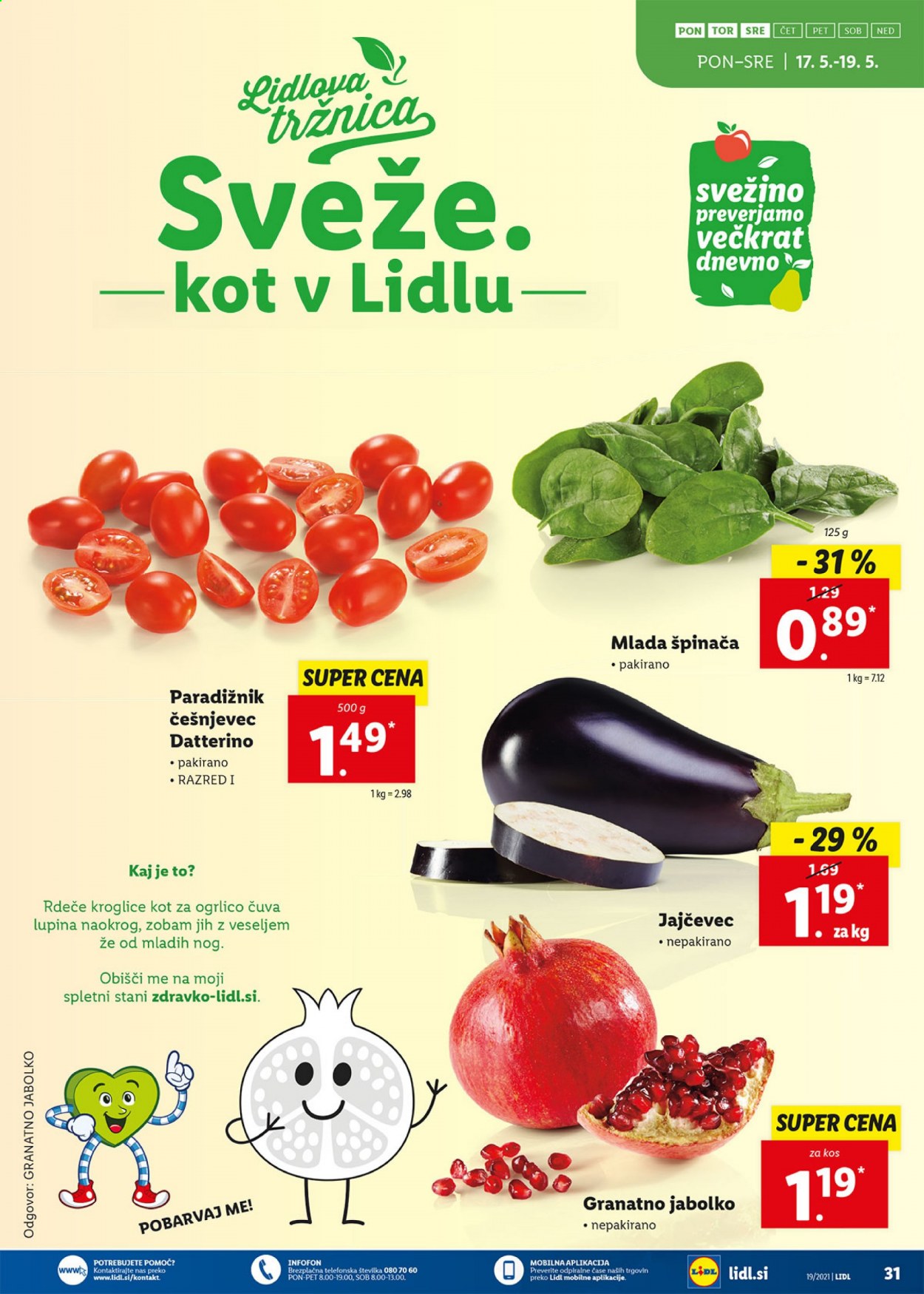 Lidl katalog - 13.5.2021 - 23.5.2021. Stran 31