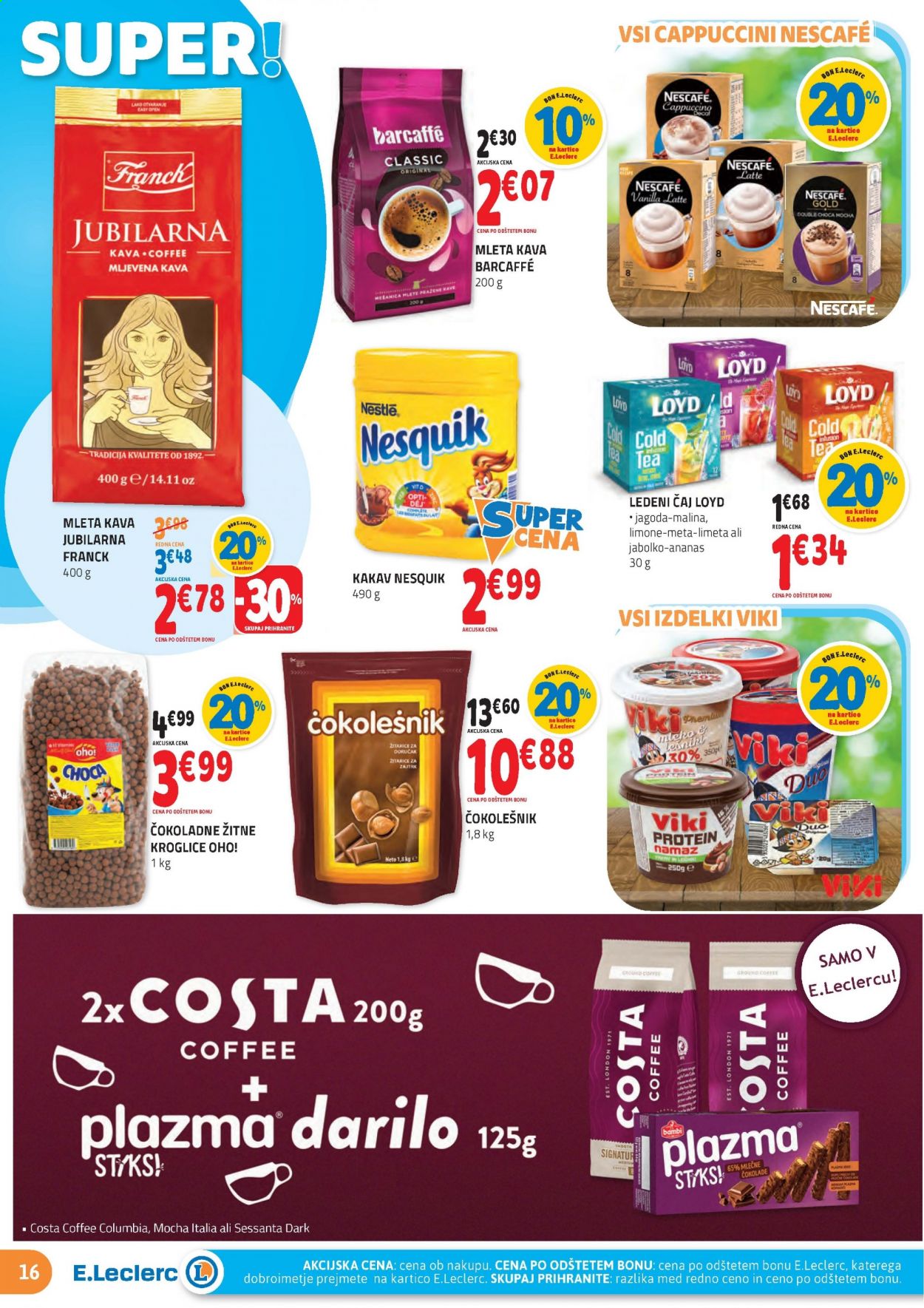 E.Leclerc katalog - 12.5.2021 - 22.5.2021. Stran 16
