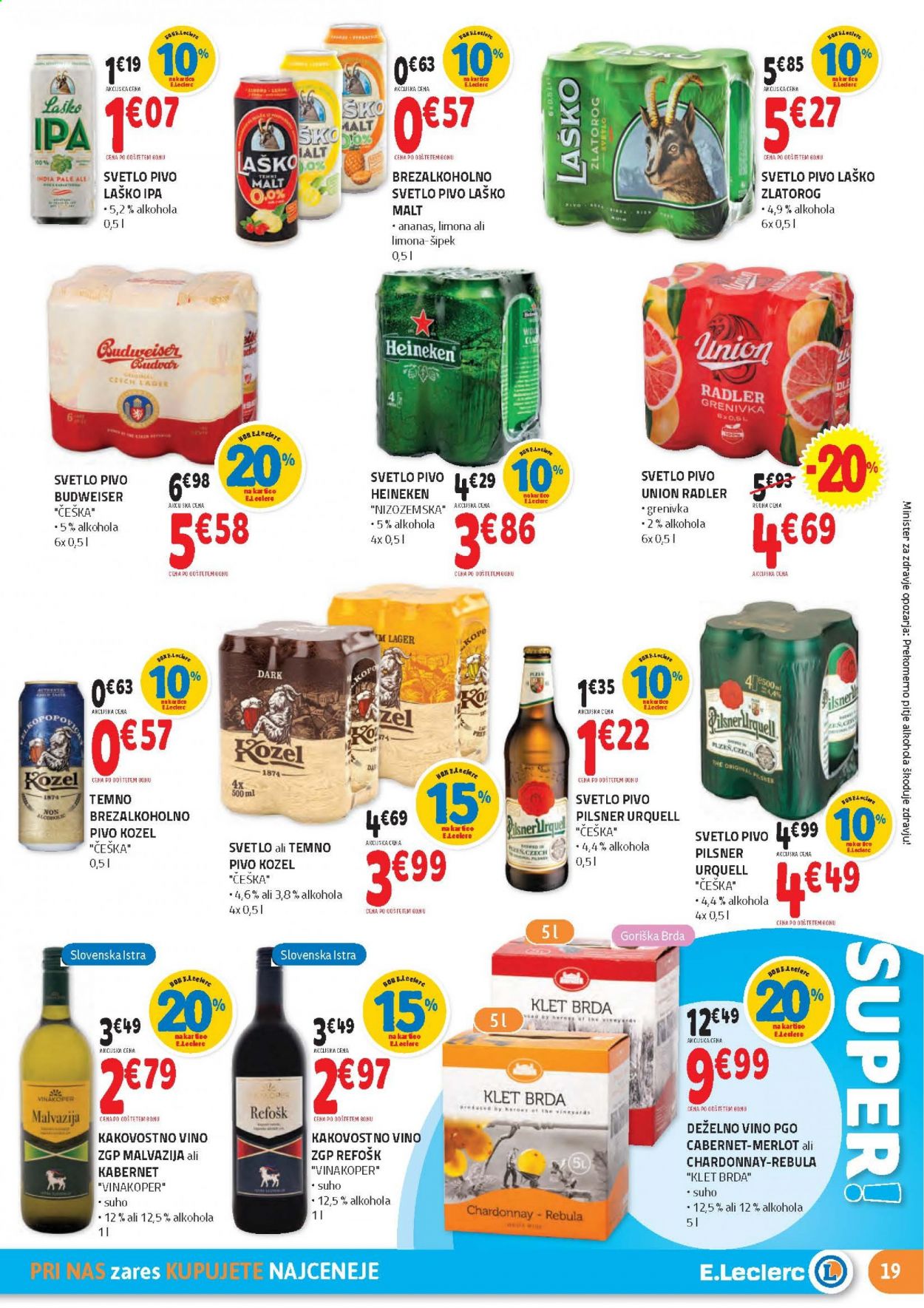 E.Leclerc katalog - 12.5.2021 - 22.5.2021. Stran 19