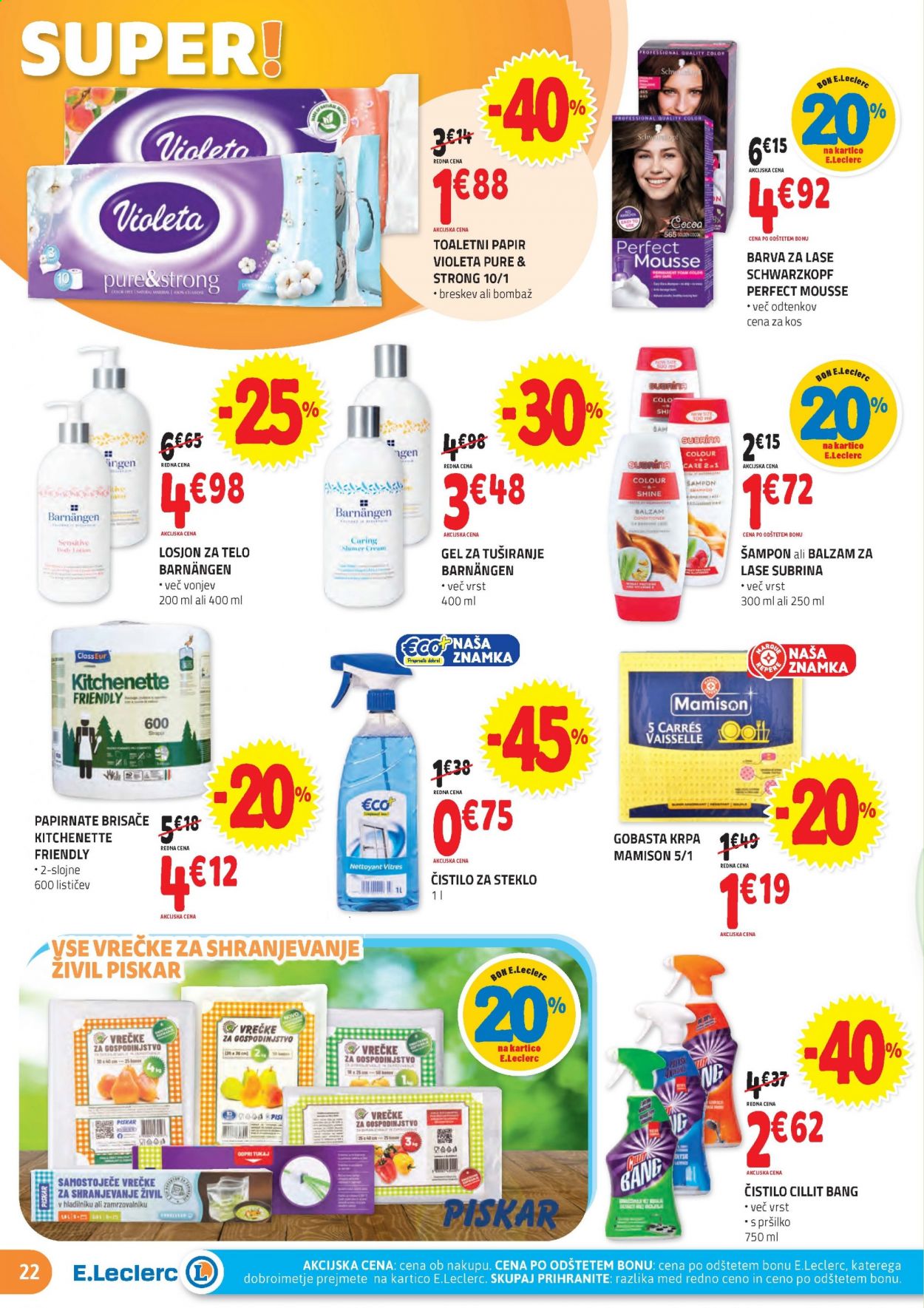 E.Leclerc katalog - 12.5.2021 - 22.5.2021. Stran 22