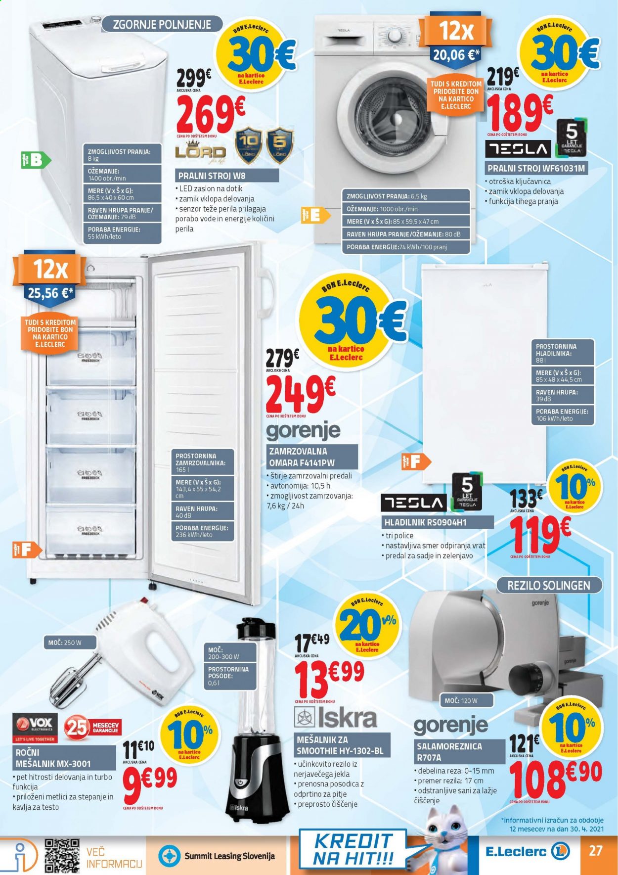 E.Leclerc katalog - 12.5.2021 - 22.5.2021. Stran 27