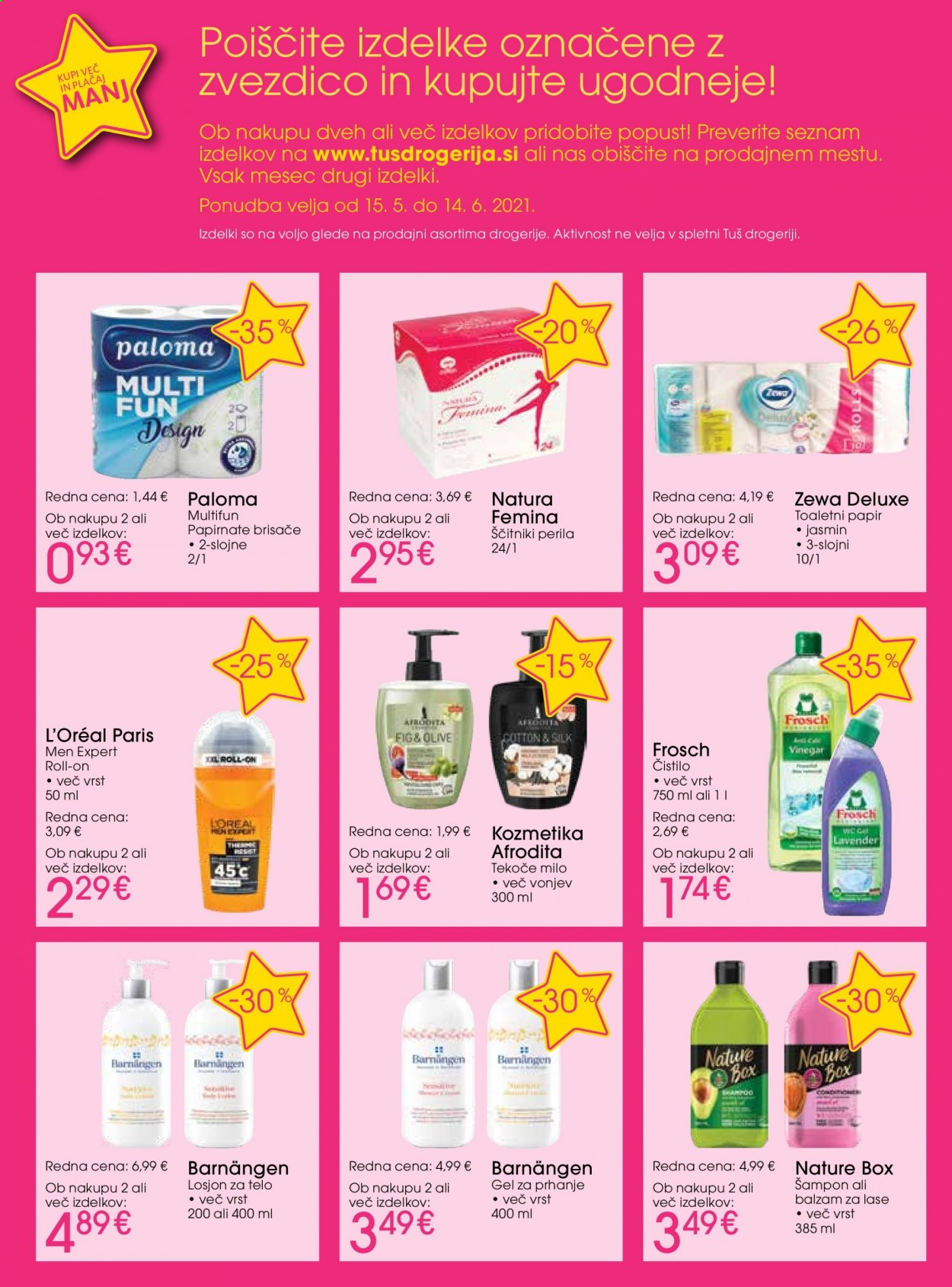 Tuš Drogeria katalog - 12.5.2021 - 22.5.2021. Stran 23