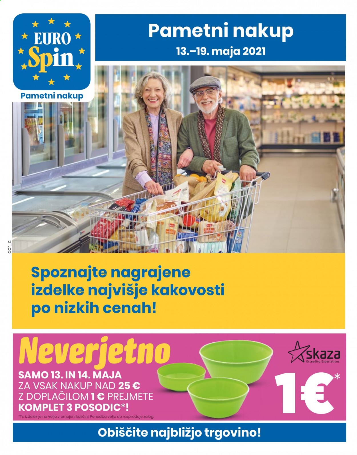 EuroSpin katalog - 13.5.2021 - 19.5.2021. Stran 1