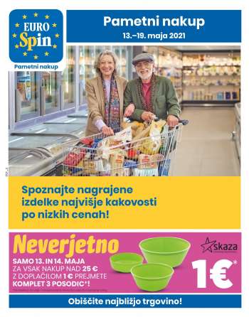 EuroSpin katalog - 13.05.2021 - 19.05.2021.