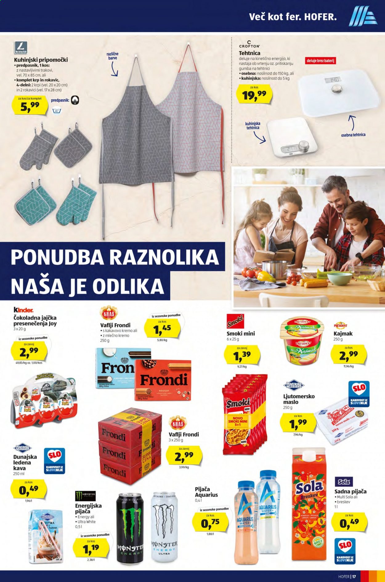 Hofer katalog - 14.5.2021 - 22.5.2021. Stran 17