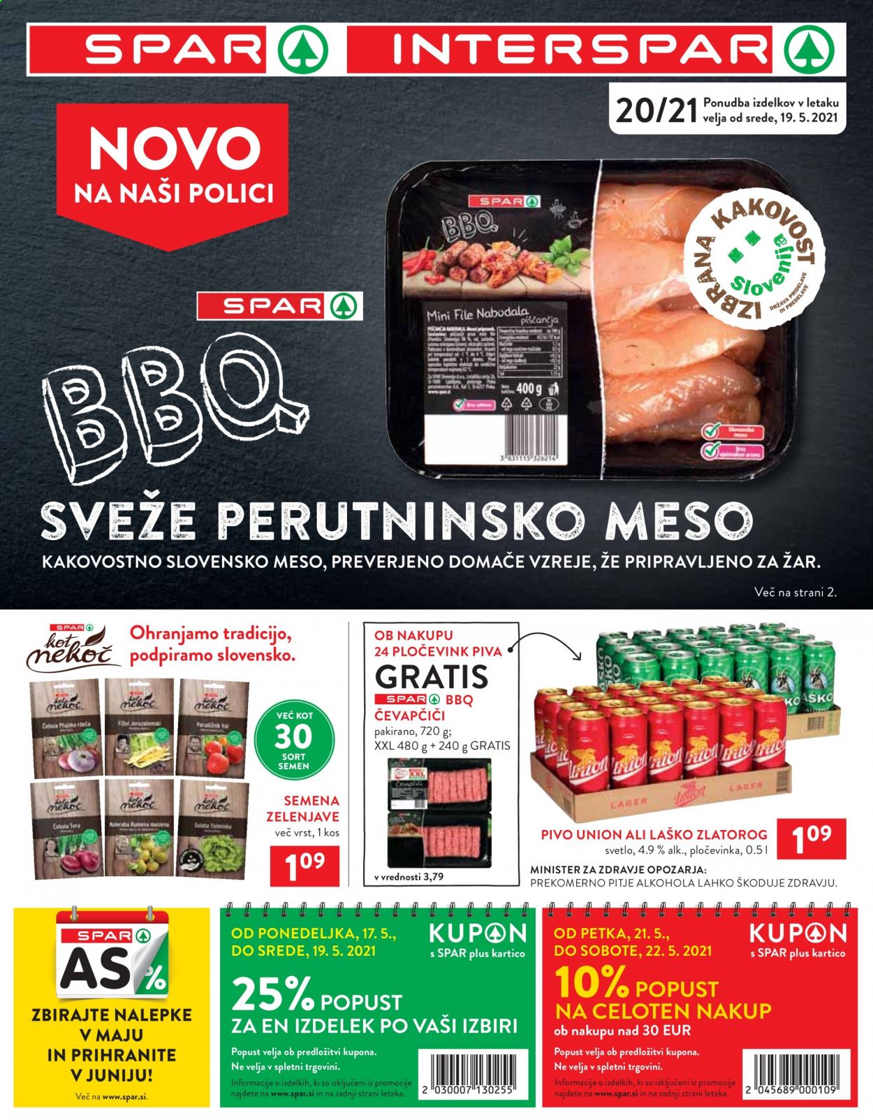 SPAR katalog - 19.5.2021 - 1.6.2021. Stran 1