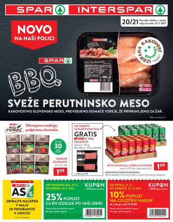 SPAR katalog - 19.05.2021 - 01.06.2021.