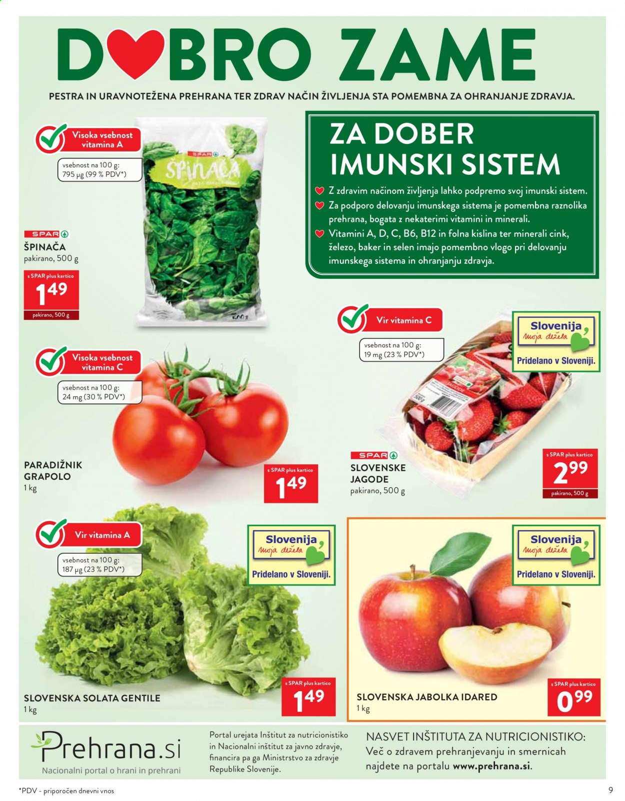 SPAR katalog - 19.5.2021 - 1.6.2021. Stran 9