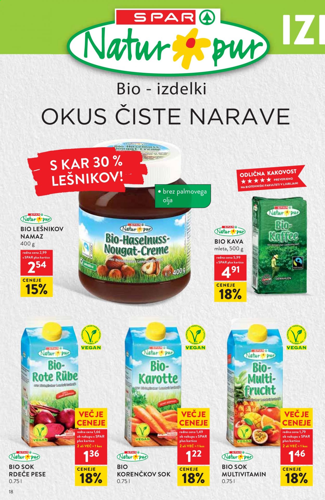 SPAR katalog - 19.5.2021 - 1.6.2021. Stran 18